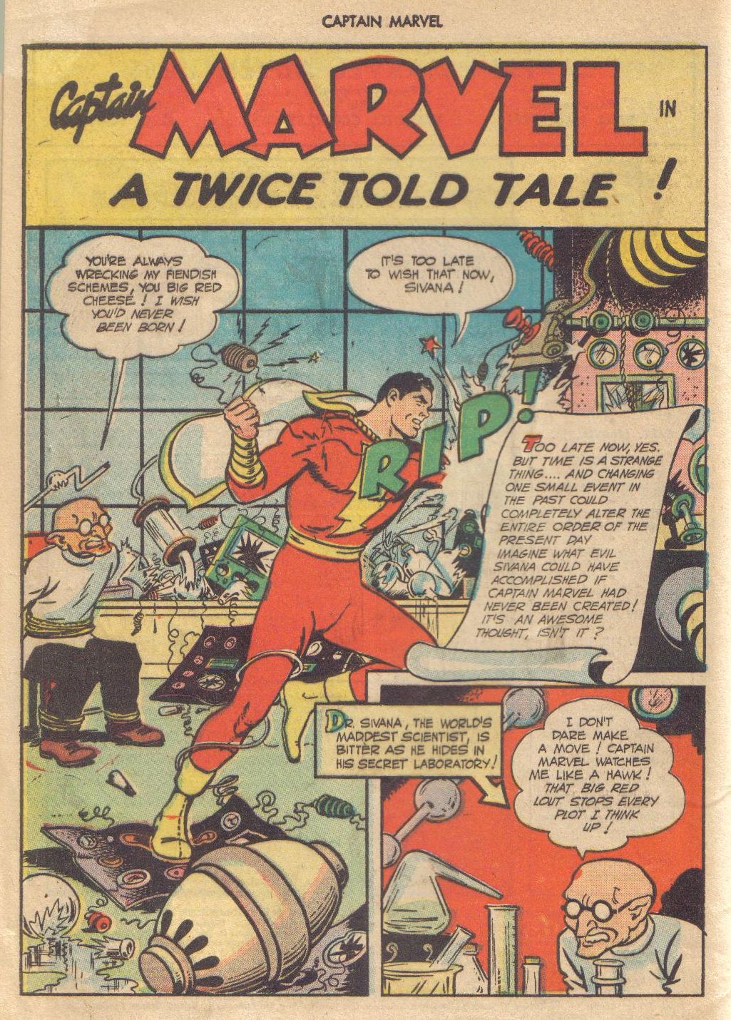 Read online Captain Marvel Adventures comic -  Issue #80 - 4