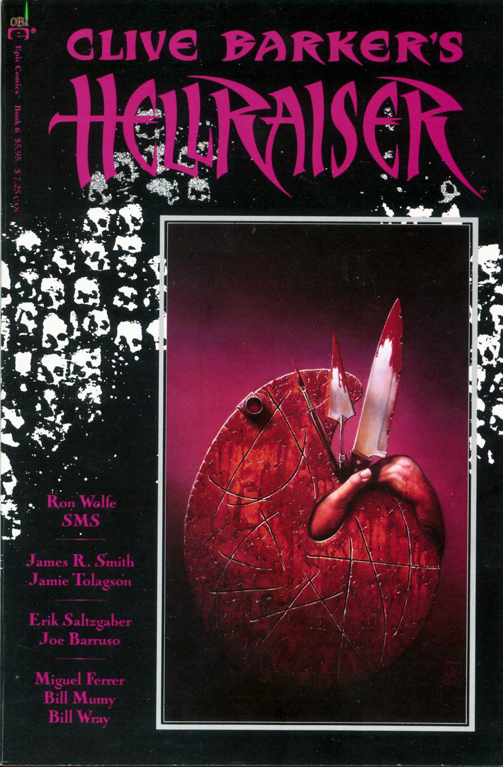 Read online Clive Barker's Hellraiser (1989) comic -  Issue #6 - 1