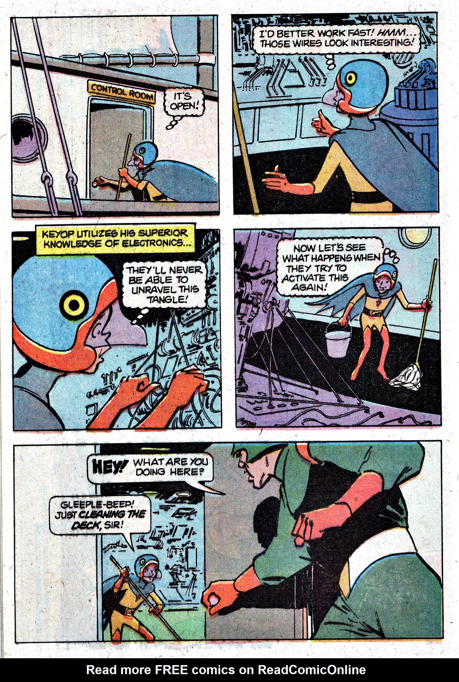 Read online Battle of the Planets (1979) comic -  Issue #6 - 16