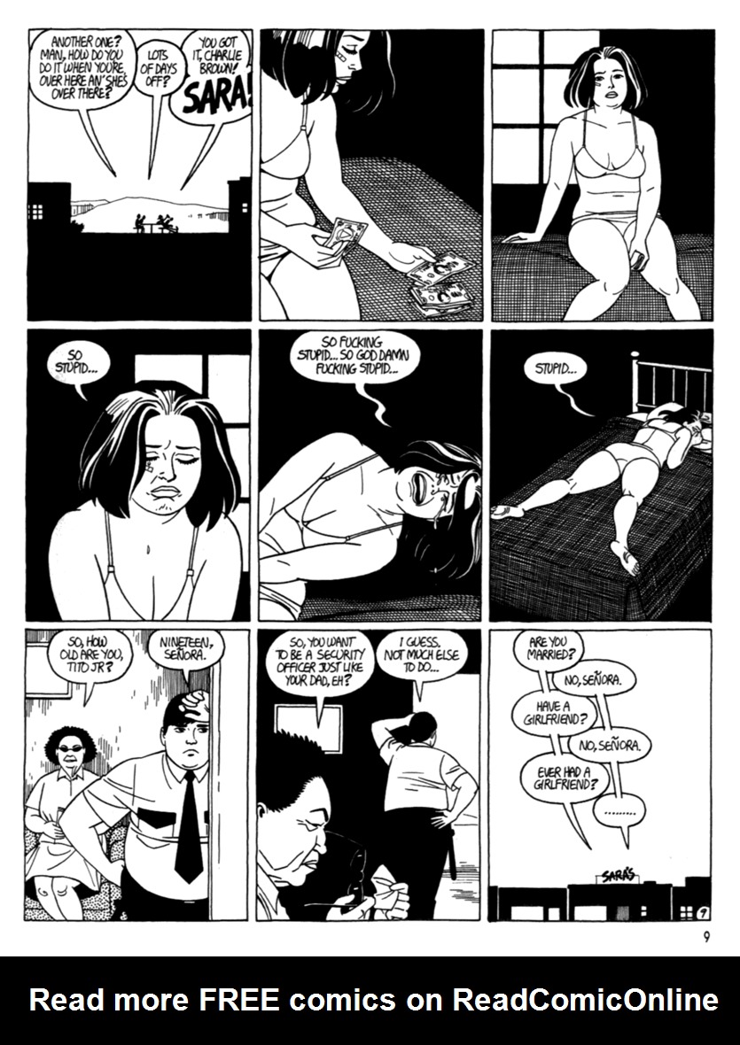 Read online Love and Rockets (1982) comic -  Issue #40 - 11