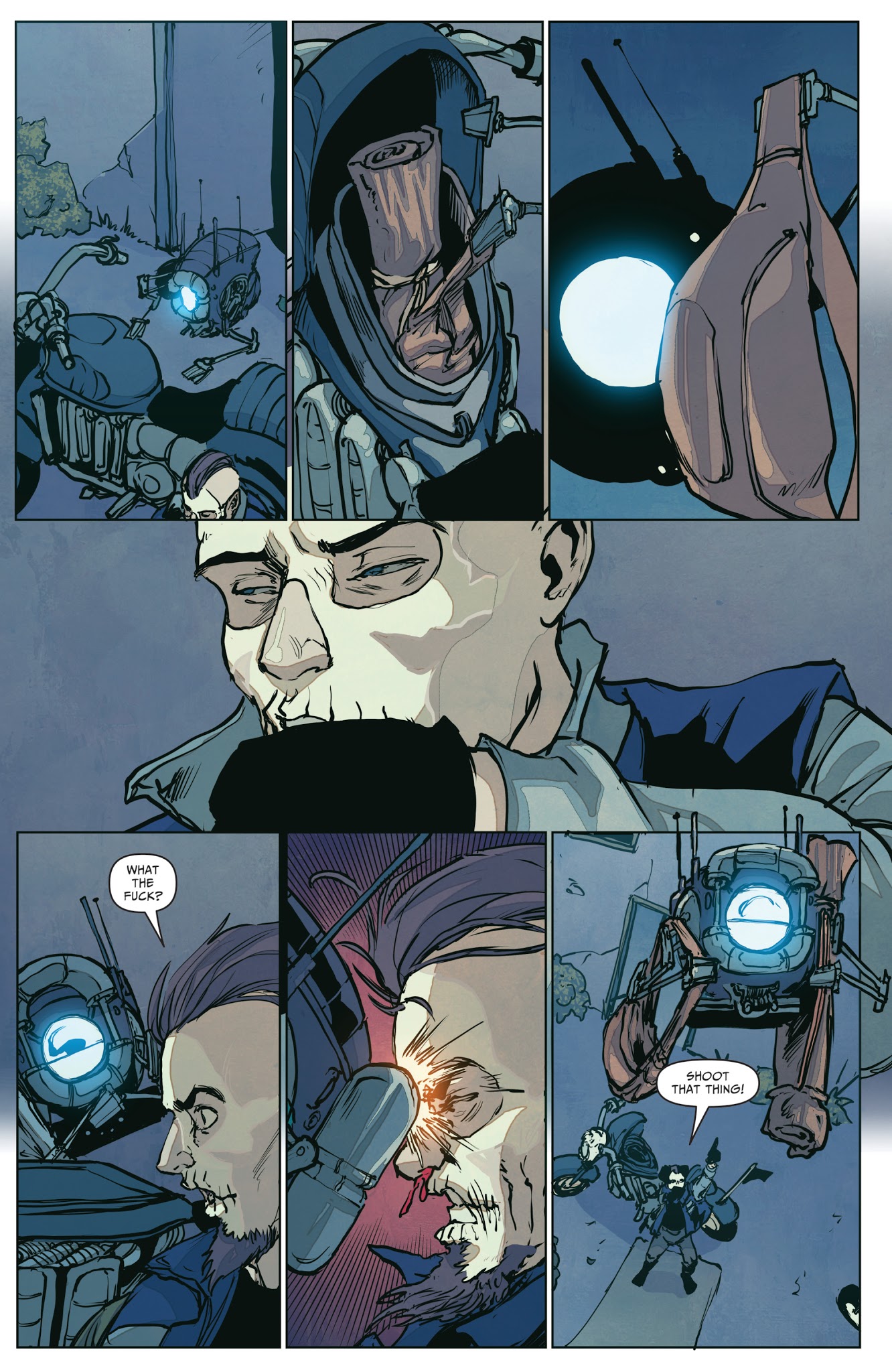 Read online The Courier: From the Ashes comic -  Issue #5 - 16