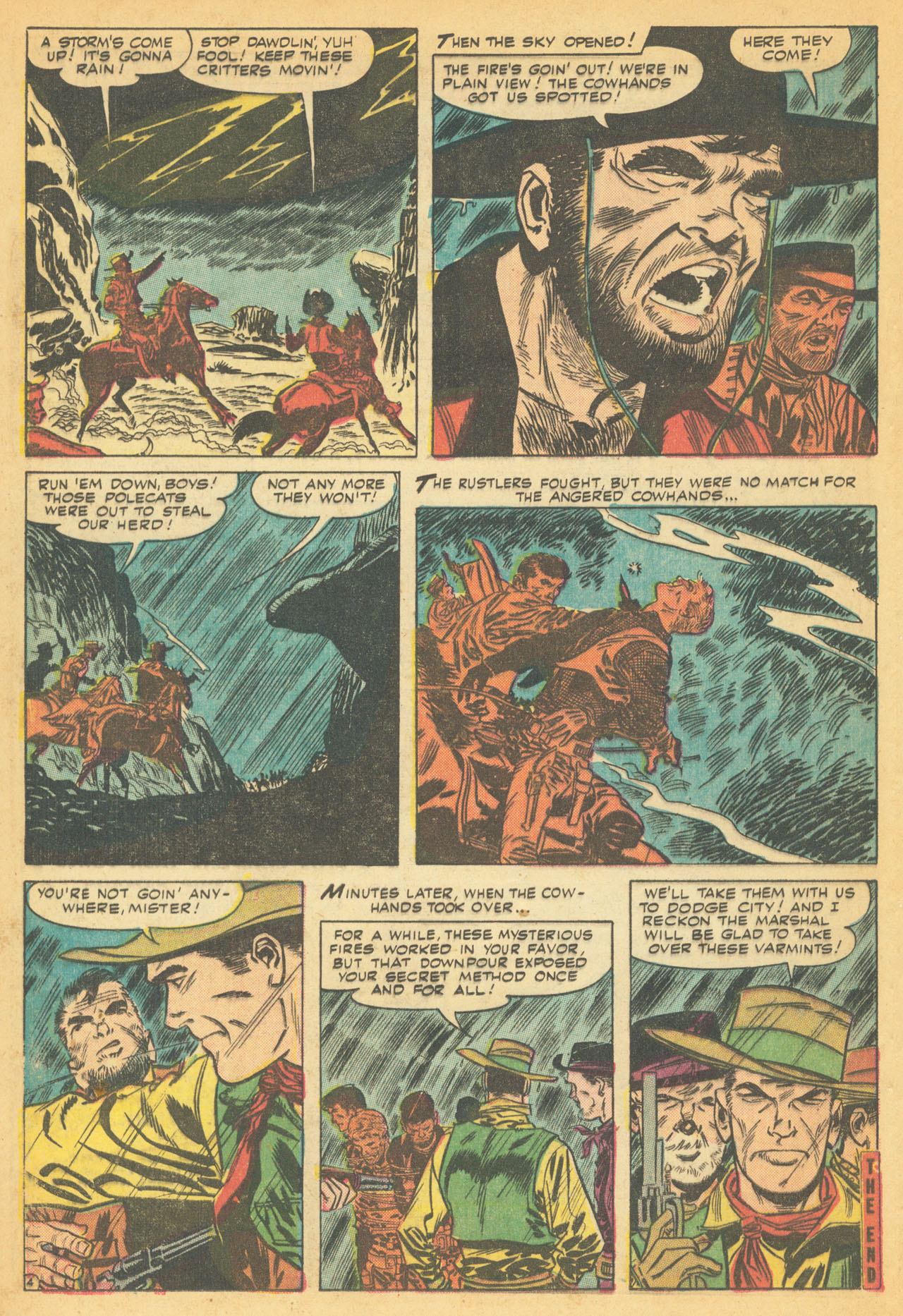Read online Western Gunfighters (1956) comic -  Issue #24 - 16