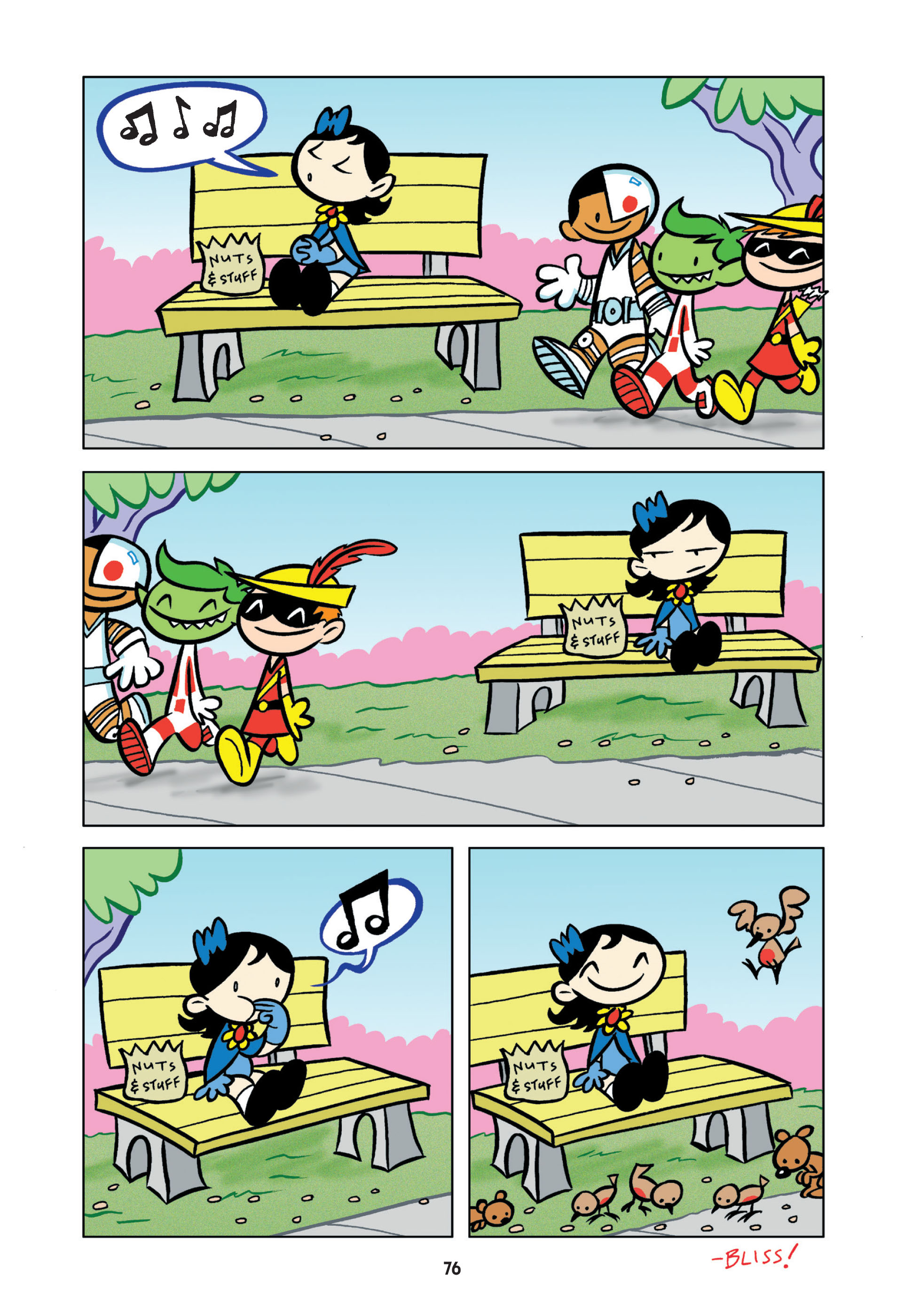 Read online Tiny Titans: Beast Boy & Raven comic -  Issue # TPB - 76
