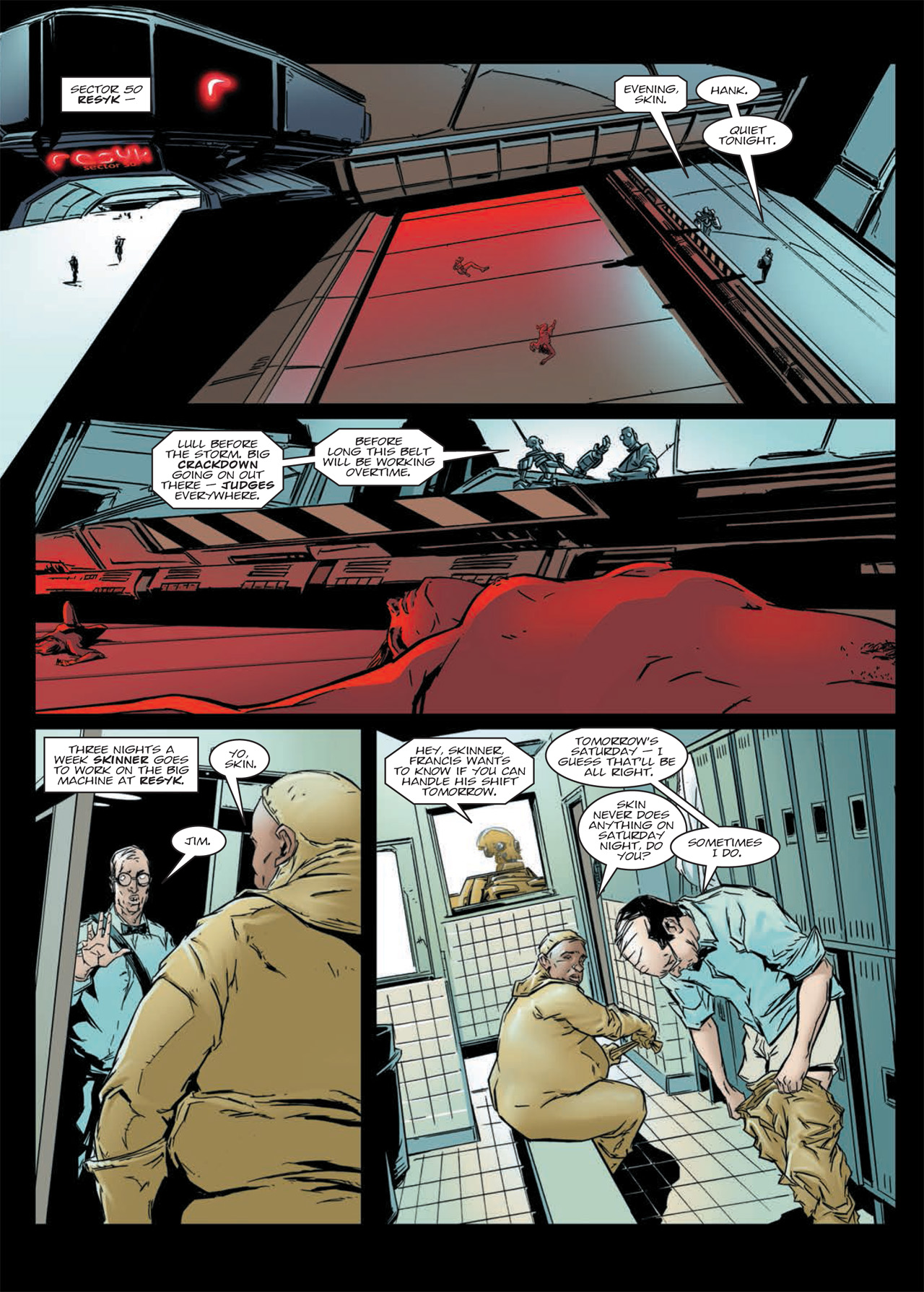 Read online Judge Dredd: Day of Chaos - The Fourth Faction comic -  Issue # TPB (Part 1) - 15