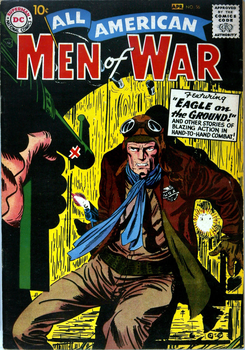 Read online All-American Men of War comic -  Issue #56 - 1