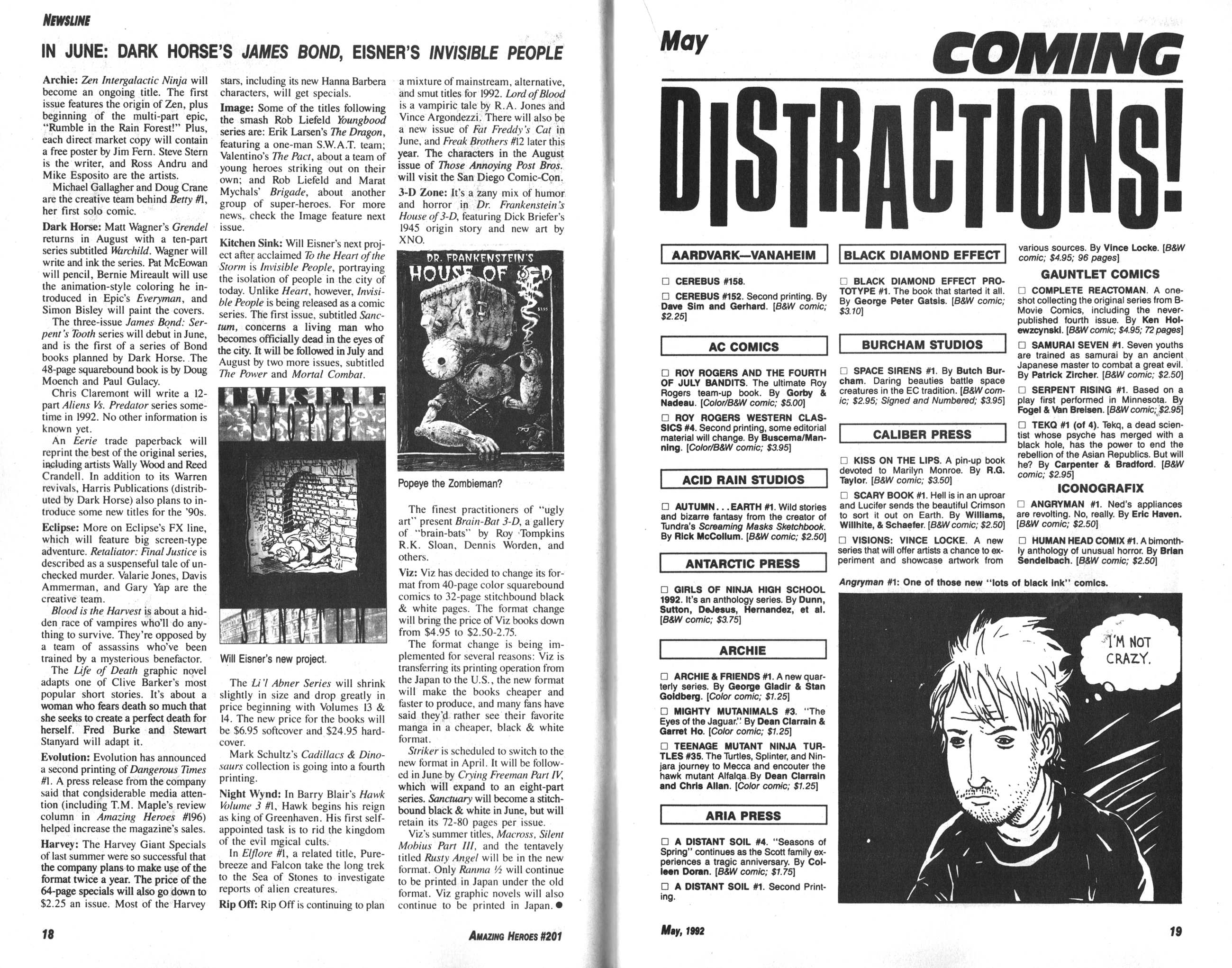 Read online Amazing Heroes comic -  Issue #201 - 10