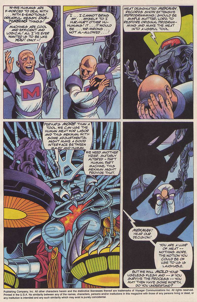 Read online Magnus Robot Fighter (1991) comic -  Issue #25 - 4