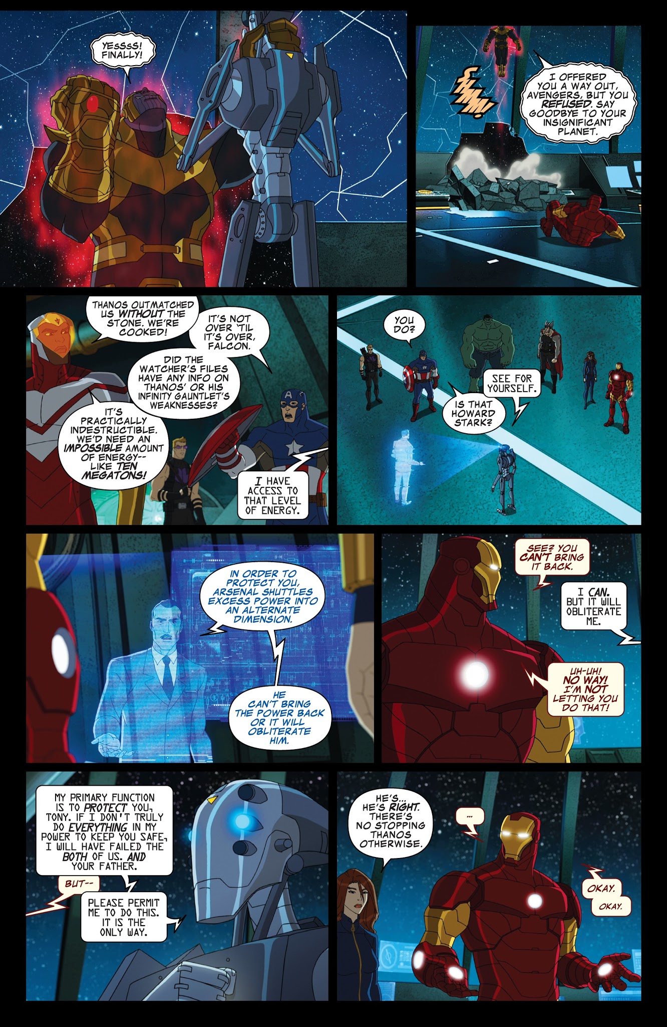 Read online Avengers vs. Thanos (2018) comic -  Issue # TPB - 43