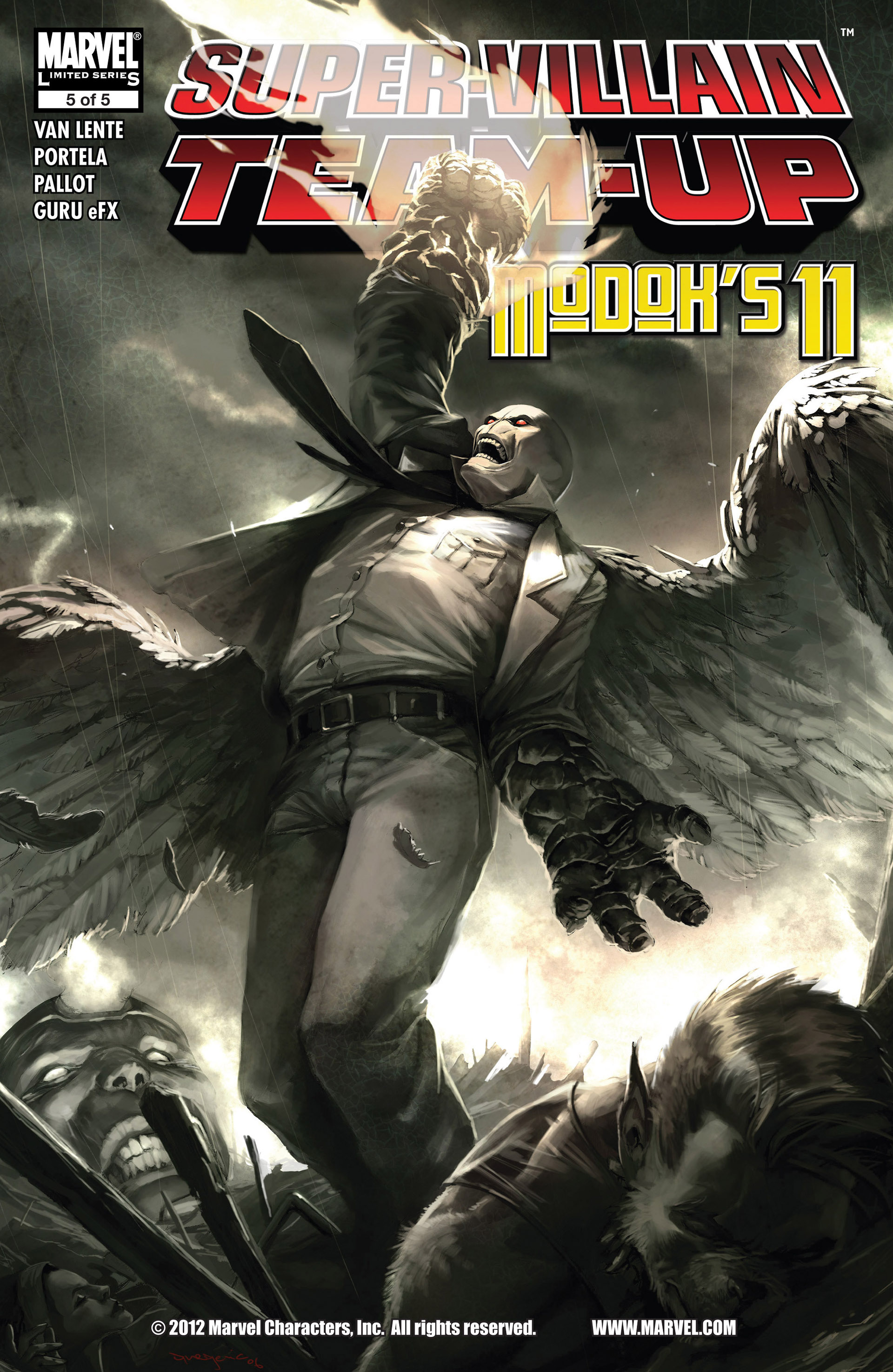 Read online Super-Villain Team-Up/MODOK's 11 comic -  Issue #5 - 1