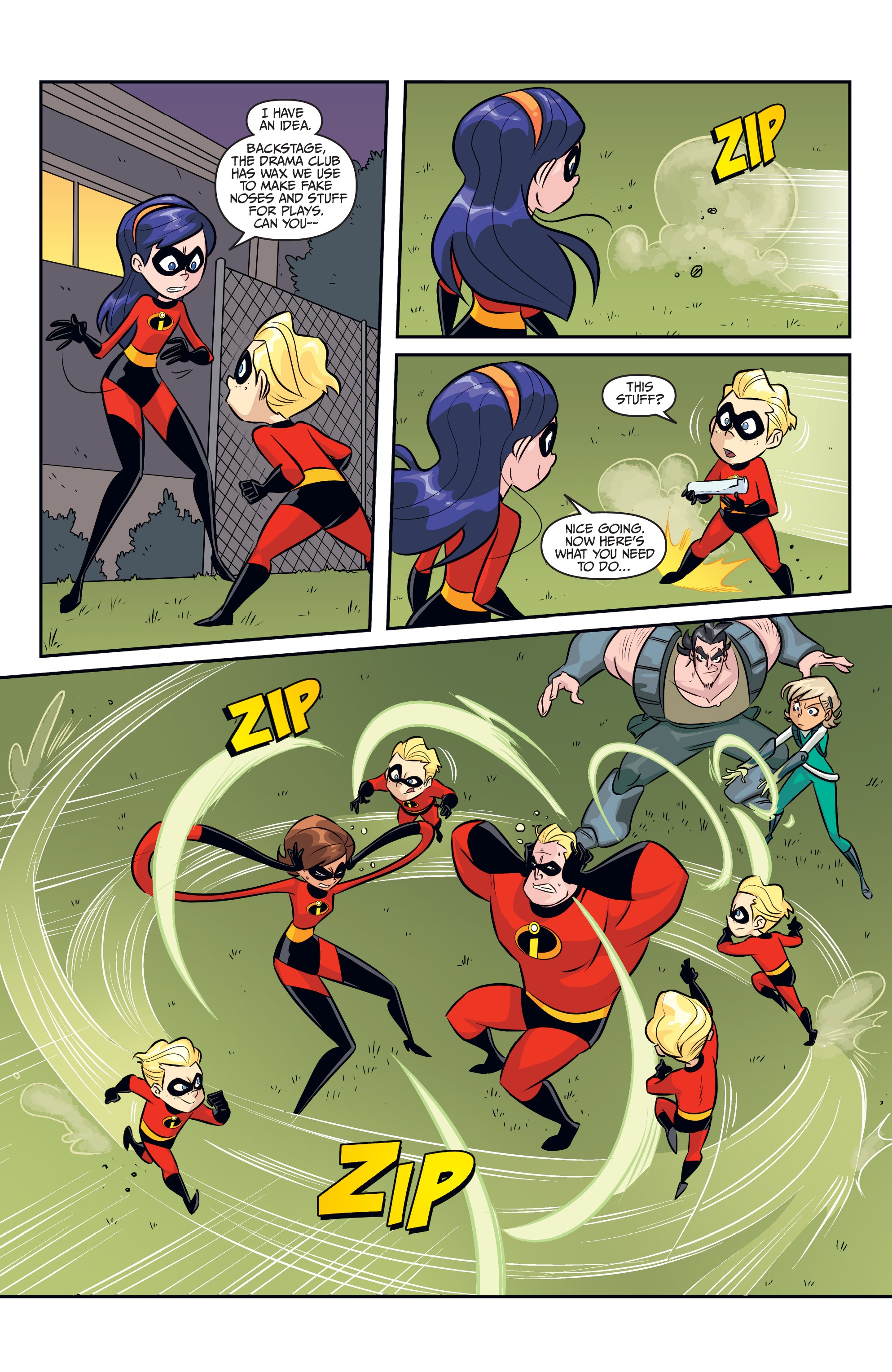 Read online Disney•PIXAR The Incredibles 2: Secret Identities comic -  Issue #3 - 7