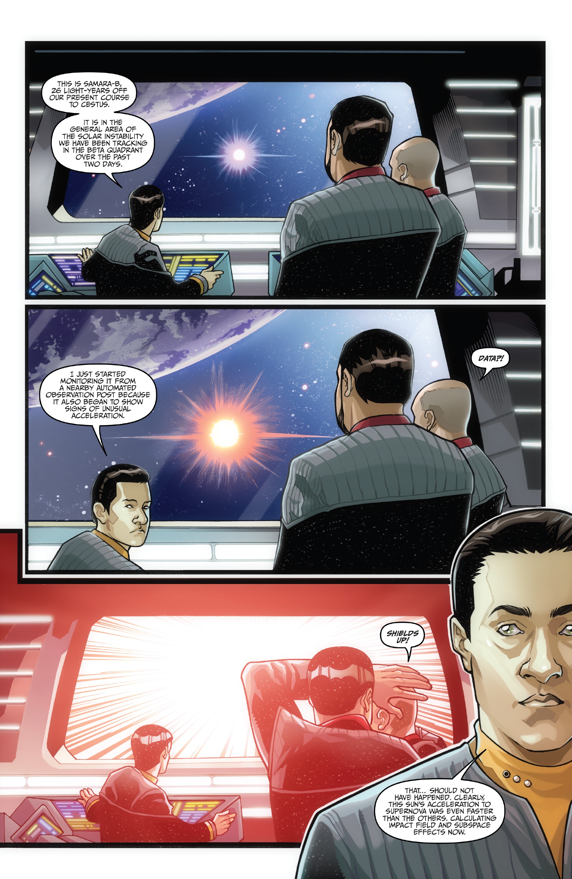 Read online Star Trek: The Q Conflict comic -  Issue #1 - 5