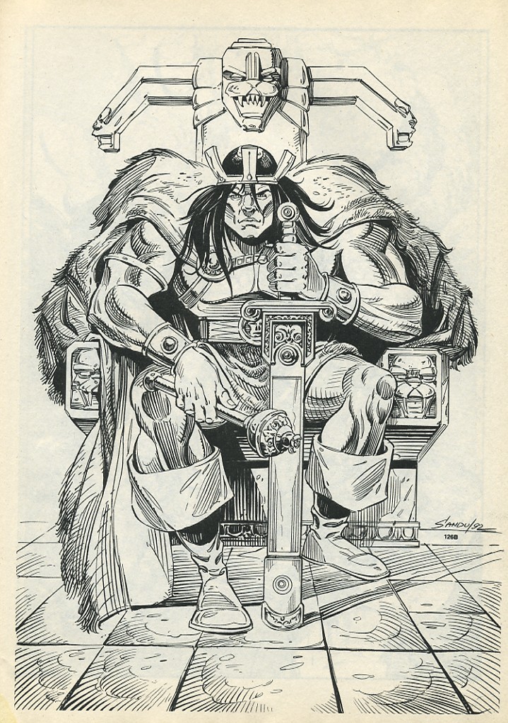 Read online The Savage Sword Of Conan comic -  Issue #197 - 59
