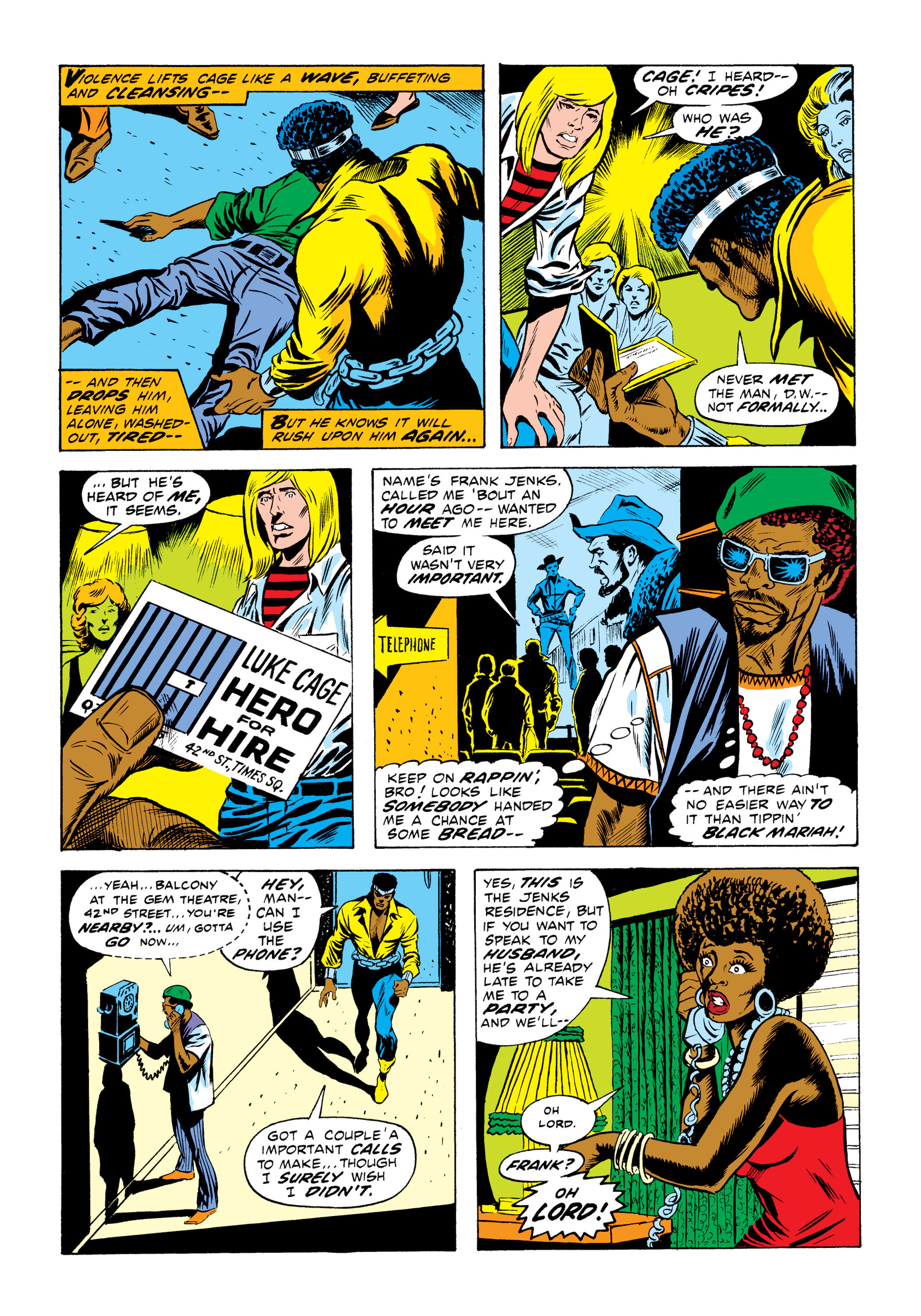 Read online Marvel Masterworks: Luke Cage, Hero For Hire comic -  Issue # TPB (Part 1) - 97