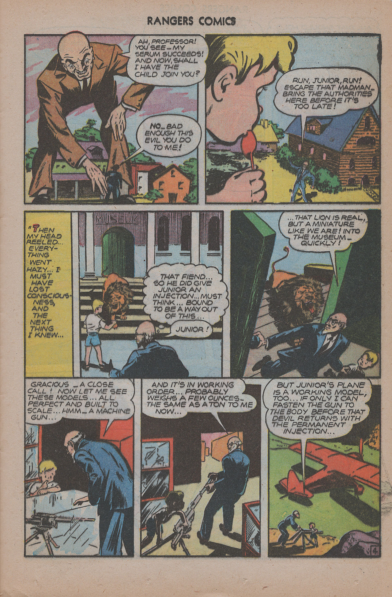 Read online Rangers Comics comic -  Issue #33 - 33