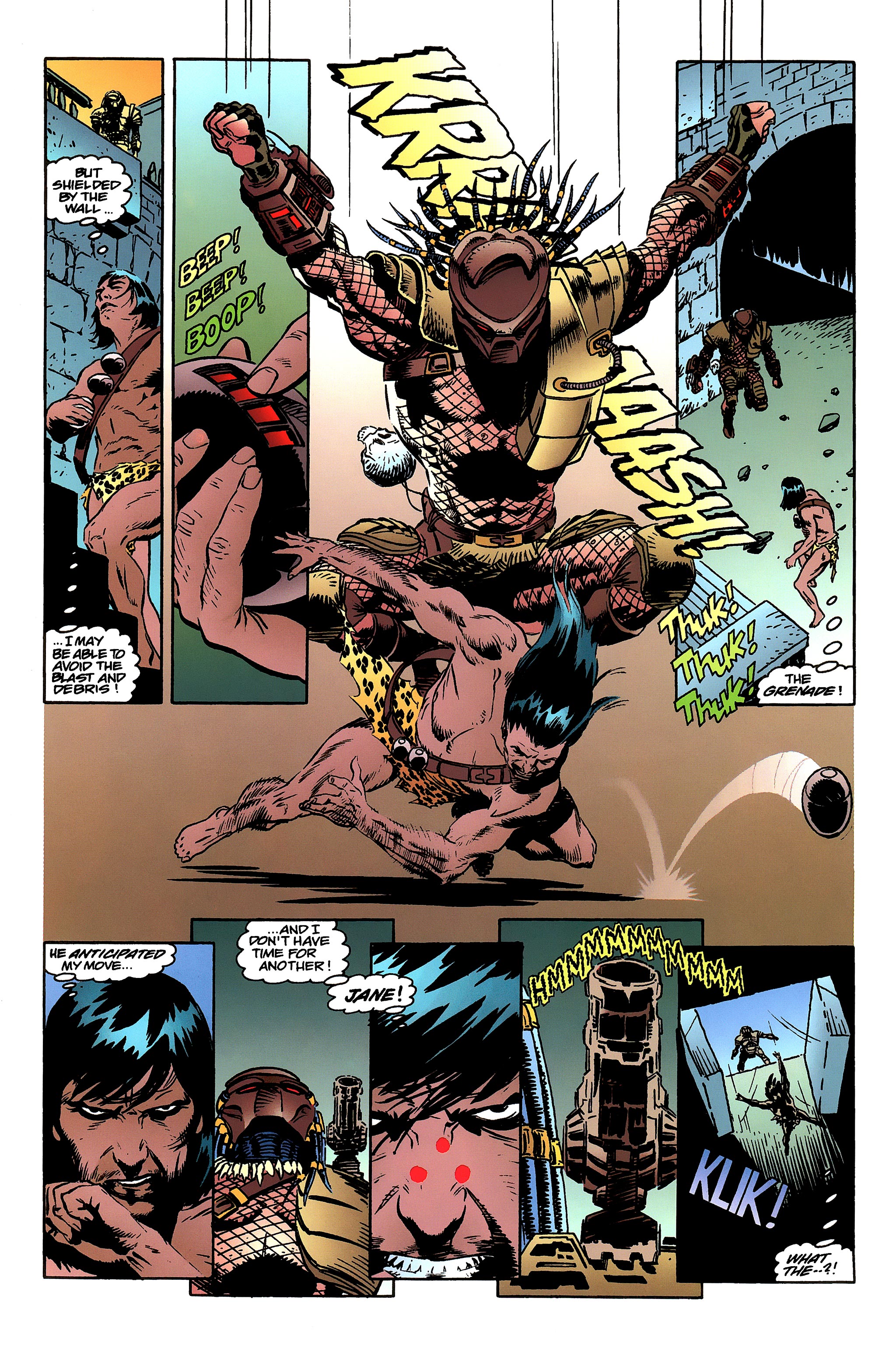 Read online Tarzan vs. Predator at the Earth's Core comic -  Issue #2 - 26