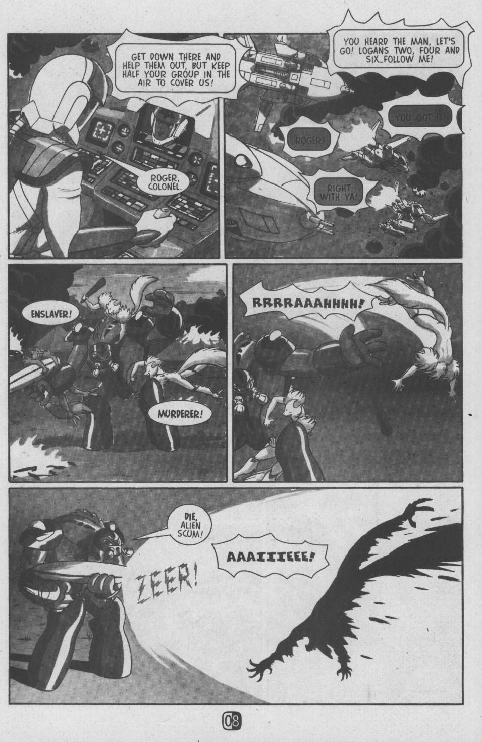 Read online Robotech II: The Sentinels comic -  Issue #17 - 10