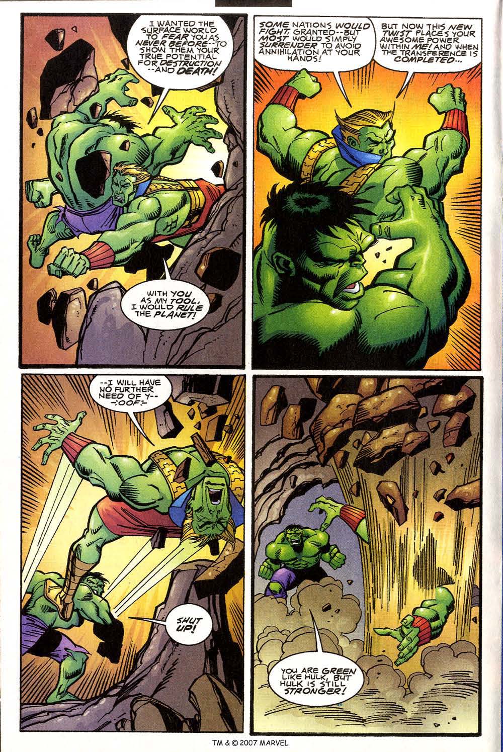 Read online Hulk (1999) comic -  Issue #10 - 12
