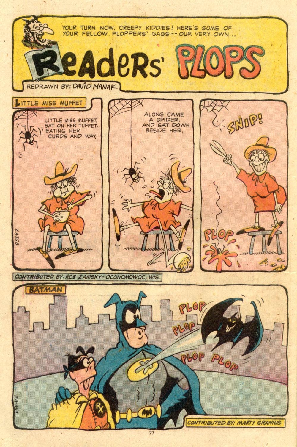 Read online Plop! comic -  Issue #7 - 28