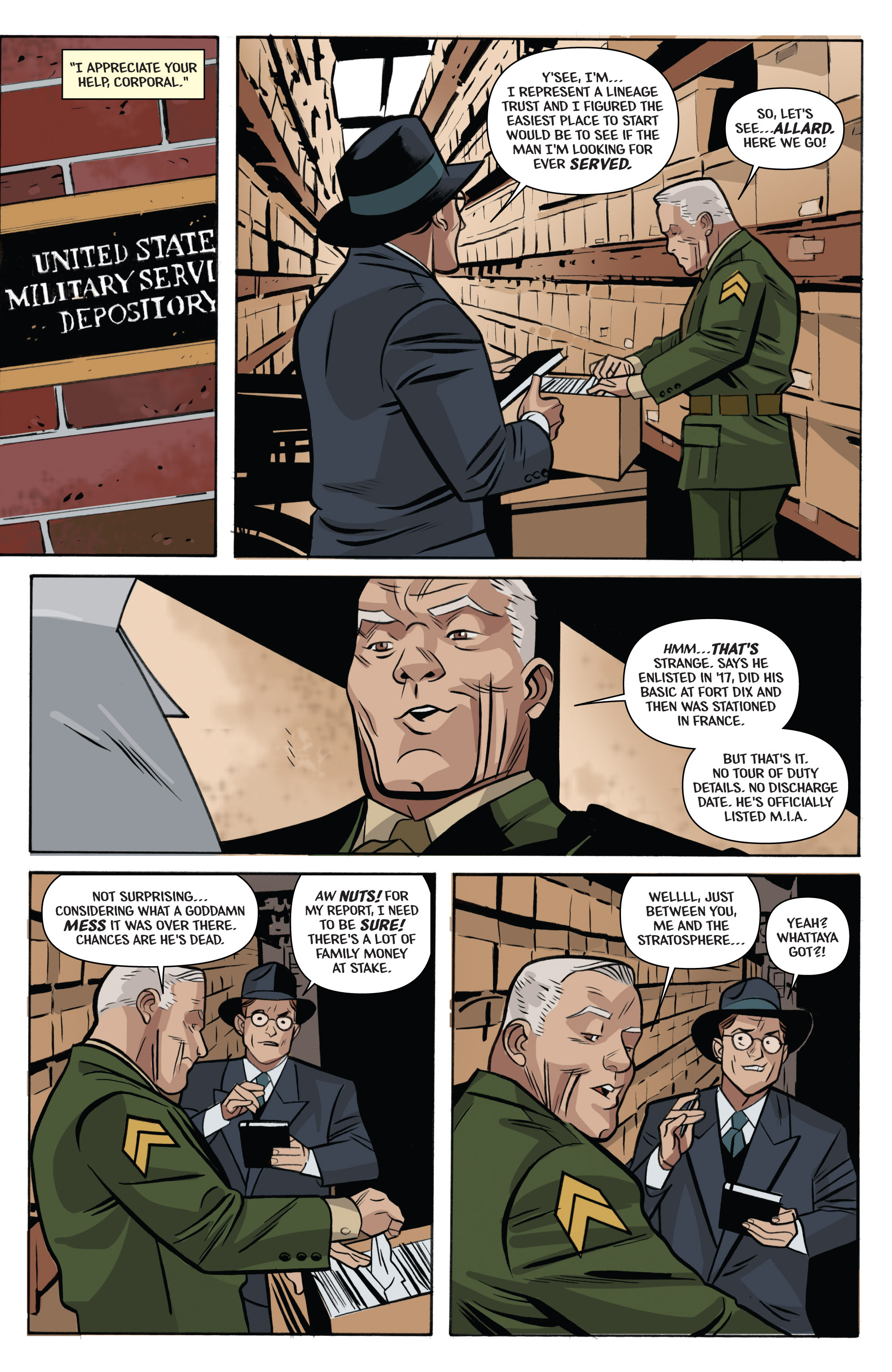 Read online The Shadow: Year One comic -  Issue #6 - 18