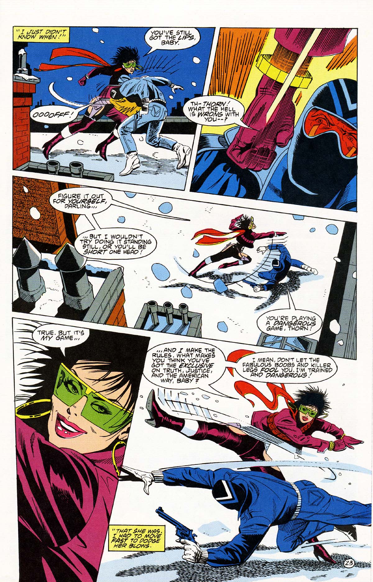 Read online Vigilante (1983) comic -  Issue #45 - 25