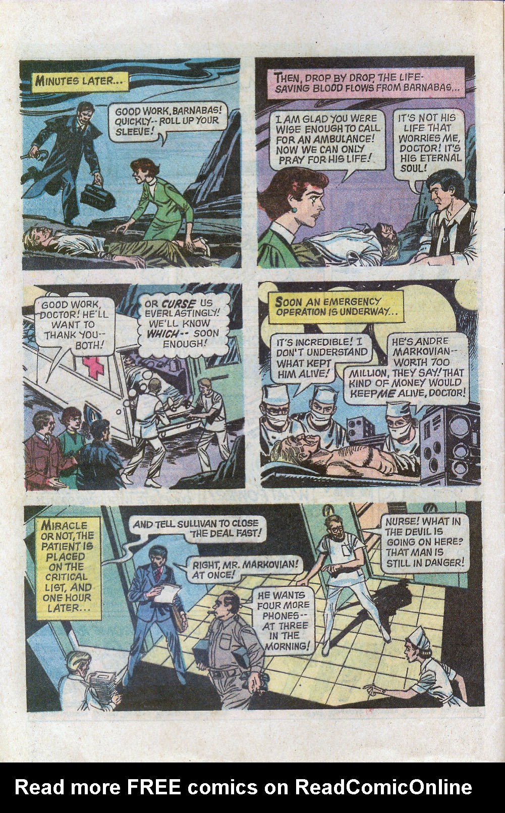 Read online Dark Shadows (1969) comic -  Issue #24 - 8