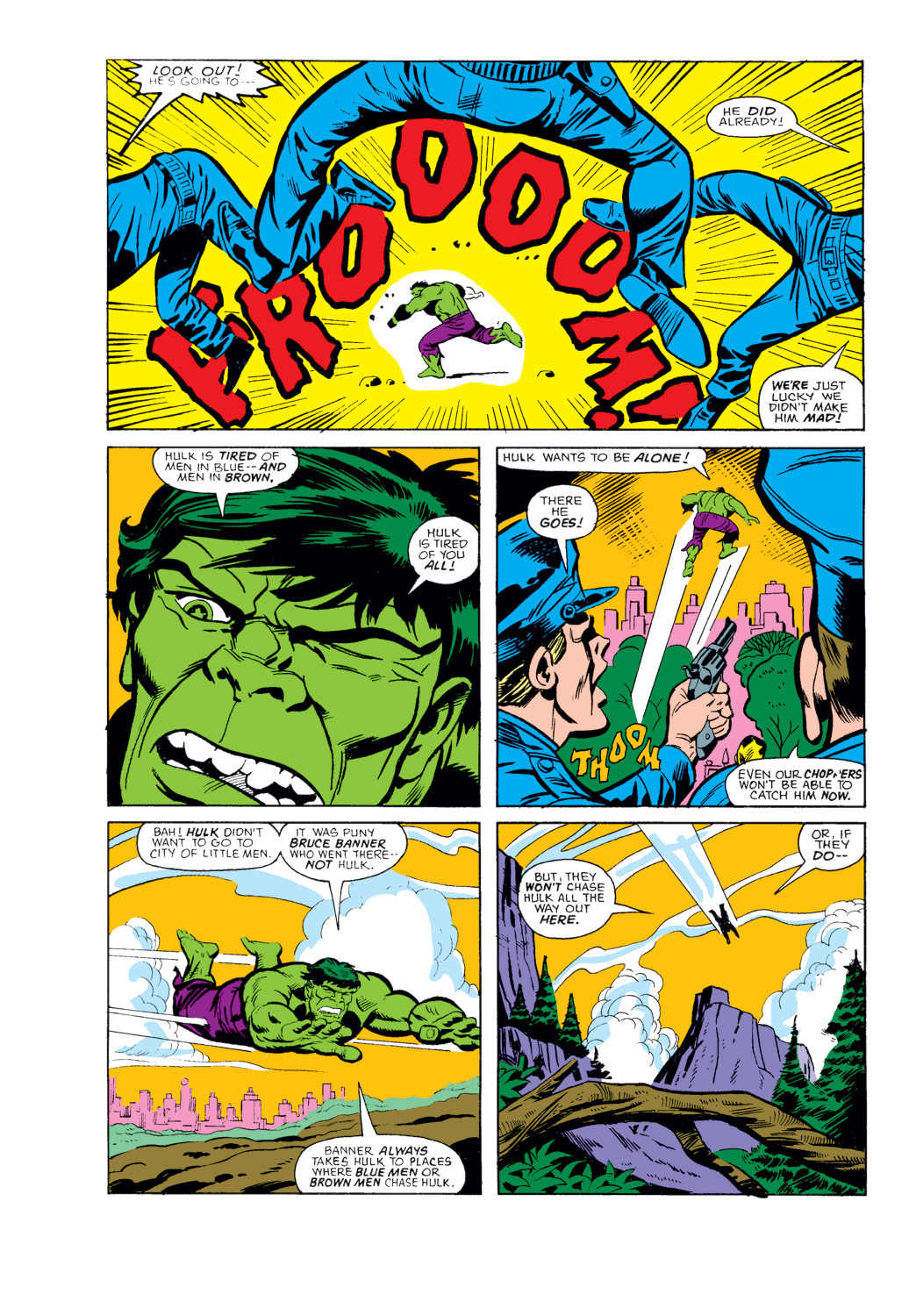 What If? (1977) issue 2 - The Hulk had the brain of Bruce Banner - Page 4