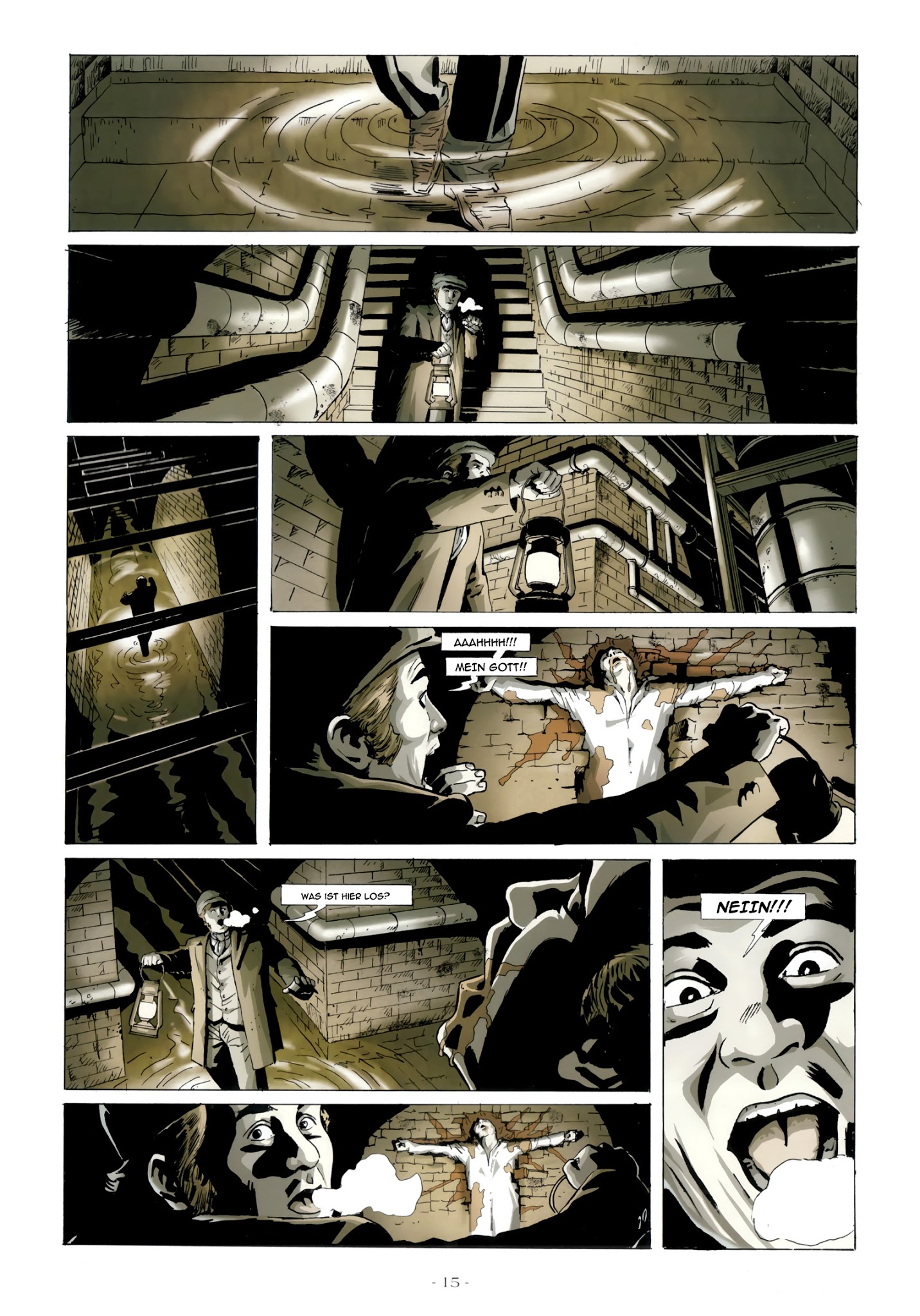 Read online Mister Hyde contre Frankenstein comic -  Issue #1 - 16