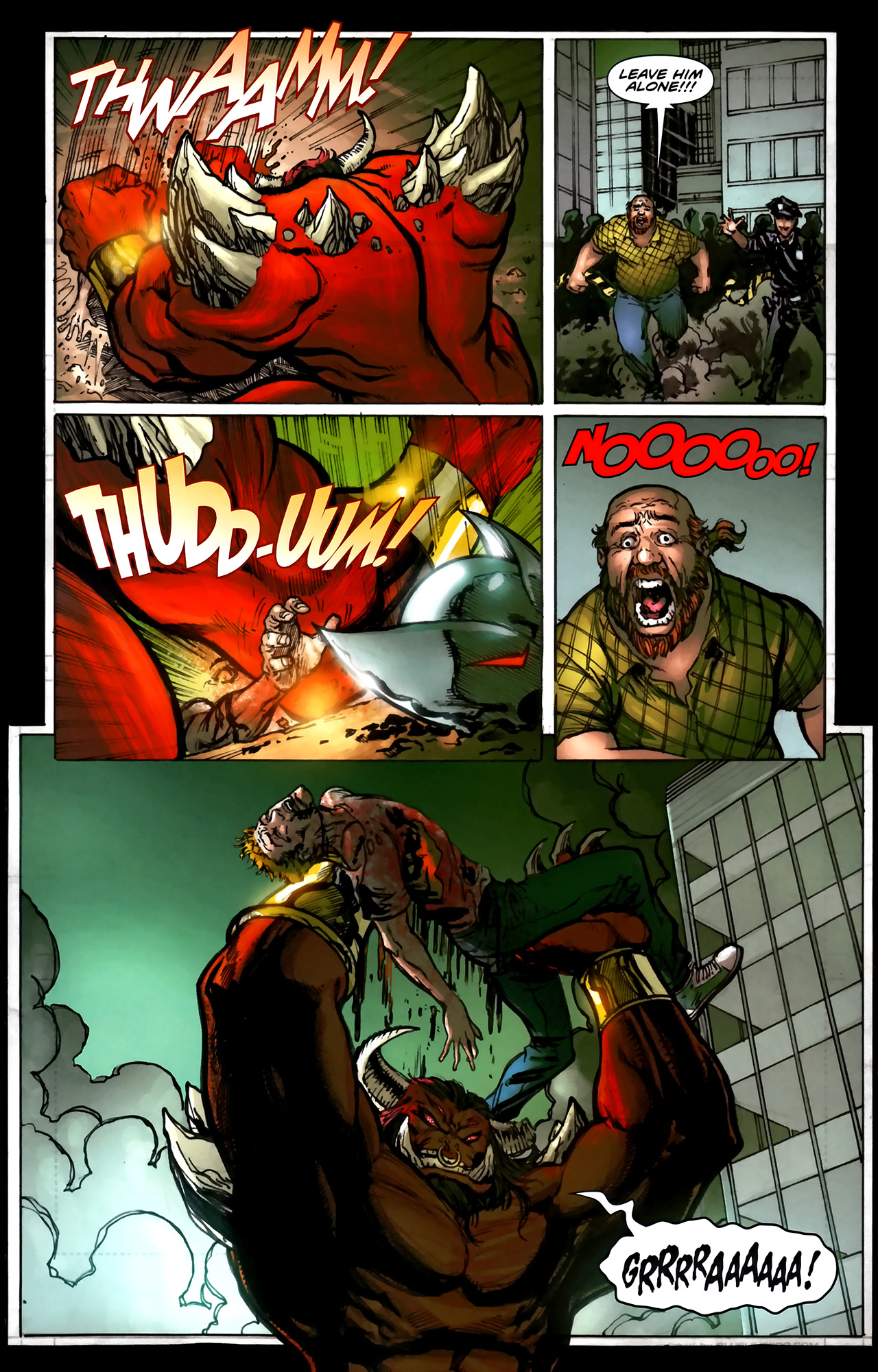 Read online ShadowHawk (2010) comic -  Issue #5 - 17