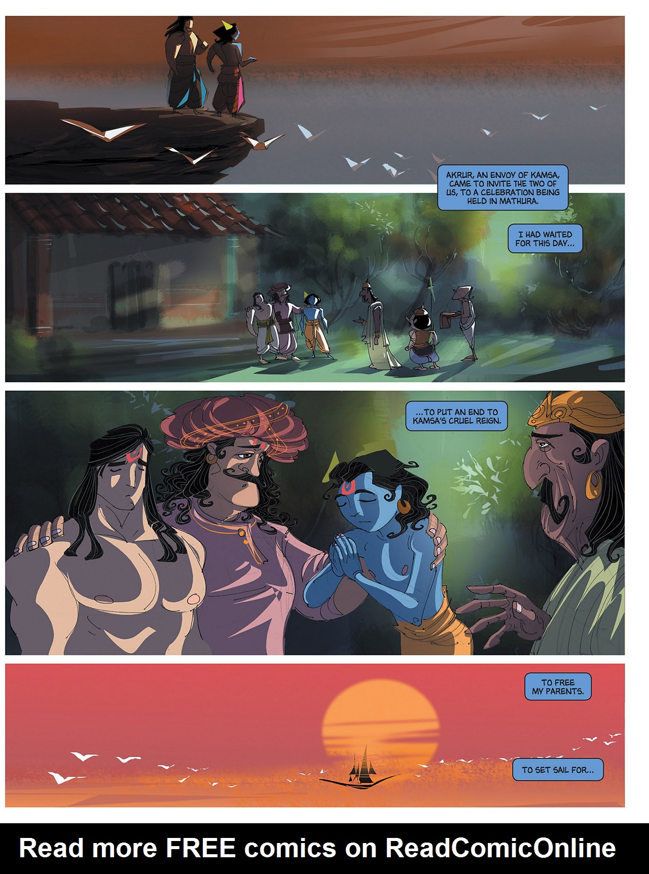 Read online Krishna: A Journey Within comic -  Issue # TPB (Part 1) - 54