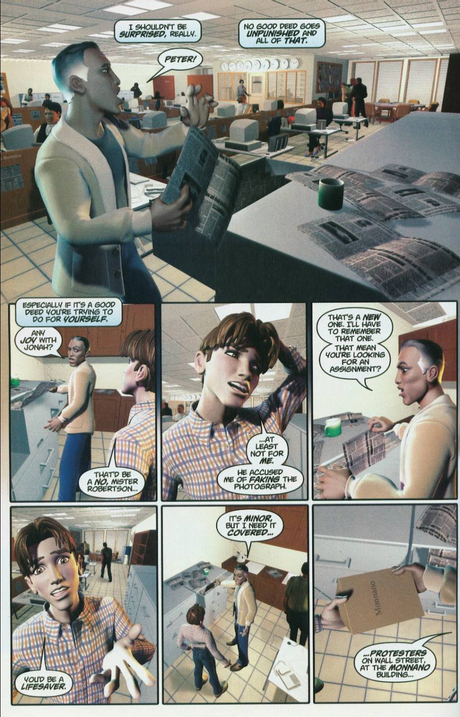 Read online Spider-Man: Quality of Life comic -  Issue #1 - 12