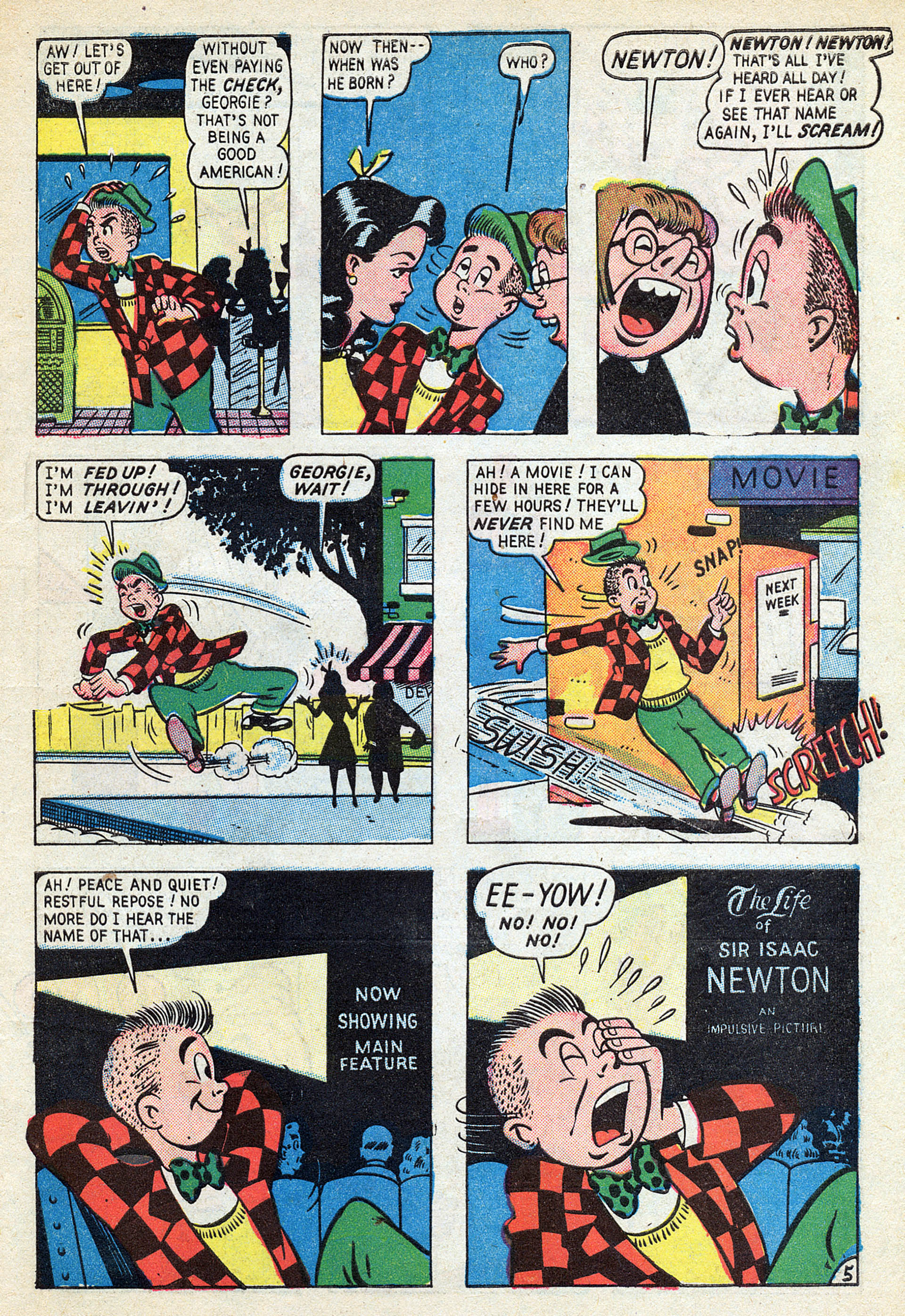 Read online Georgie Comics (1945) comic -  Issue #19 - 7