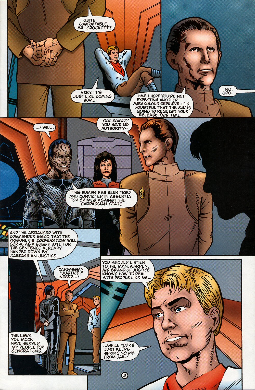Read online Star Trek: Deep Space Nine (1993) comic -  Issue #25 - 5