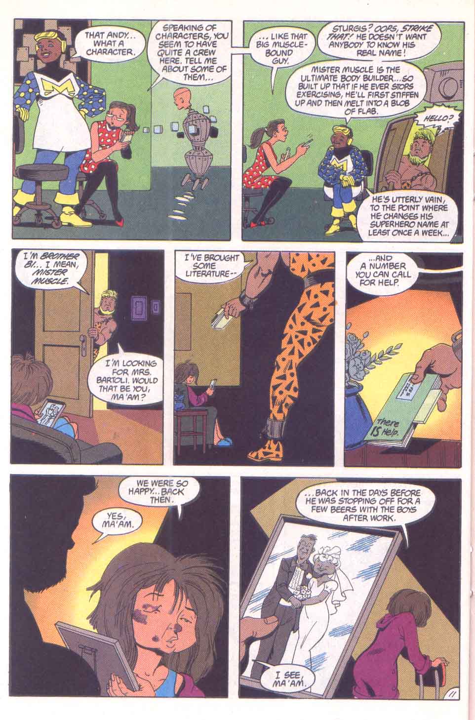 Read online Hero Hotline comic -  Issue #1 - 12