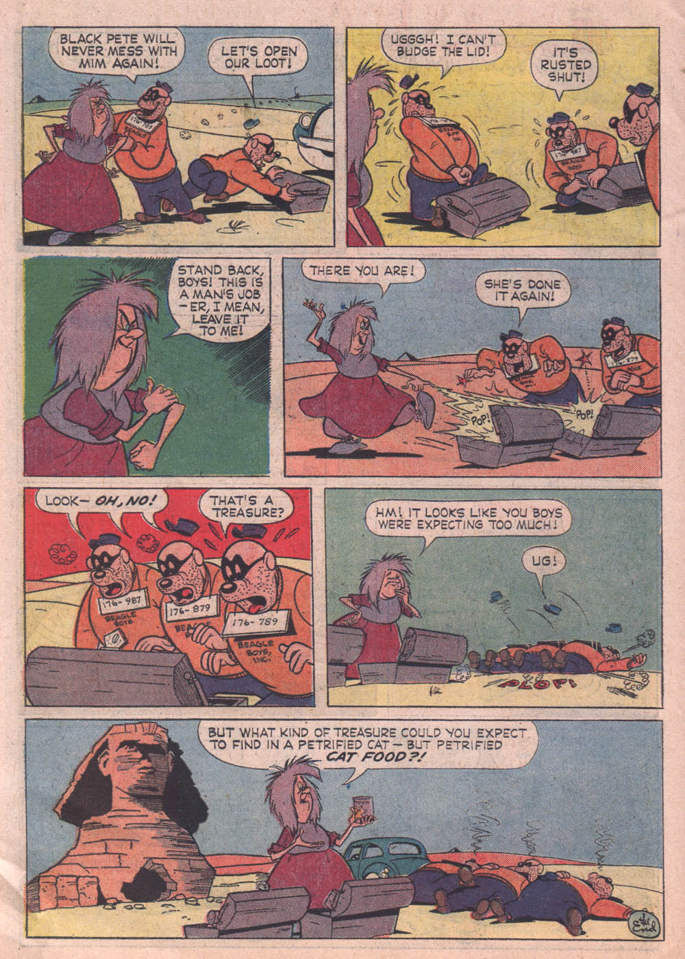 Read online Walt Disney THE BEAGLE BOYS comic -  Issue #1 - 10