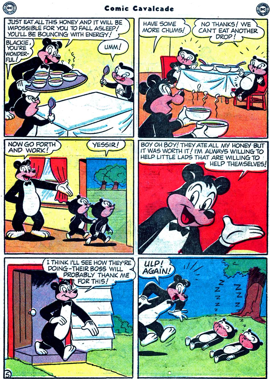 Read online Comic Cavalcade comic -  Issue #44 - 17