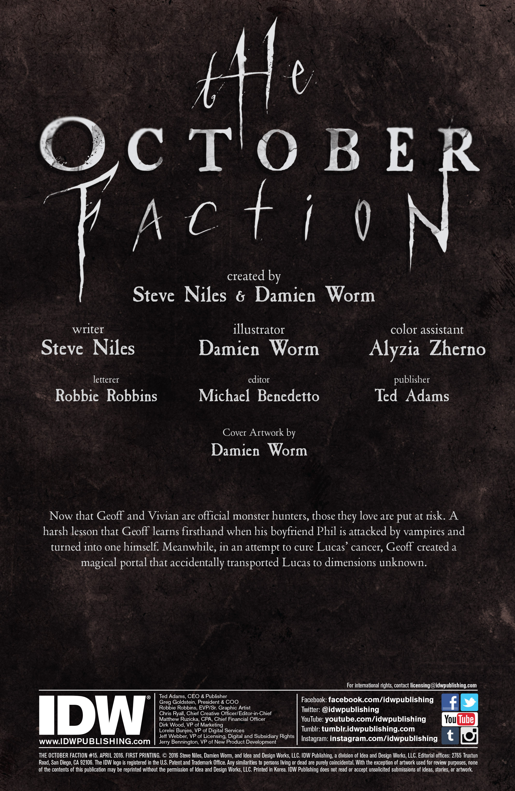 Read online The October Faction comic -  Issue #15 - 2