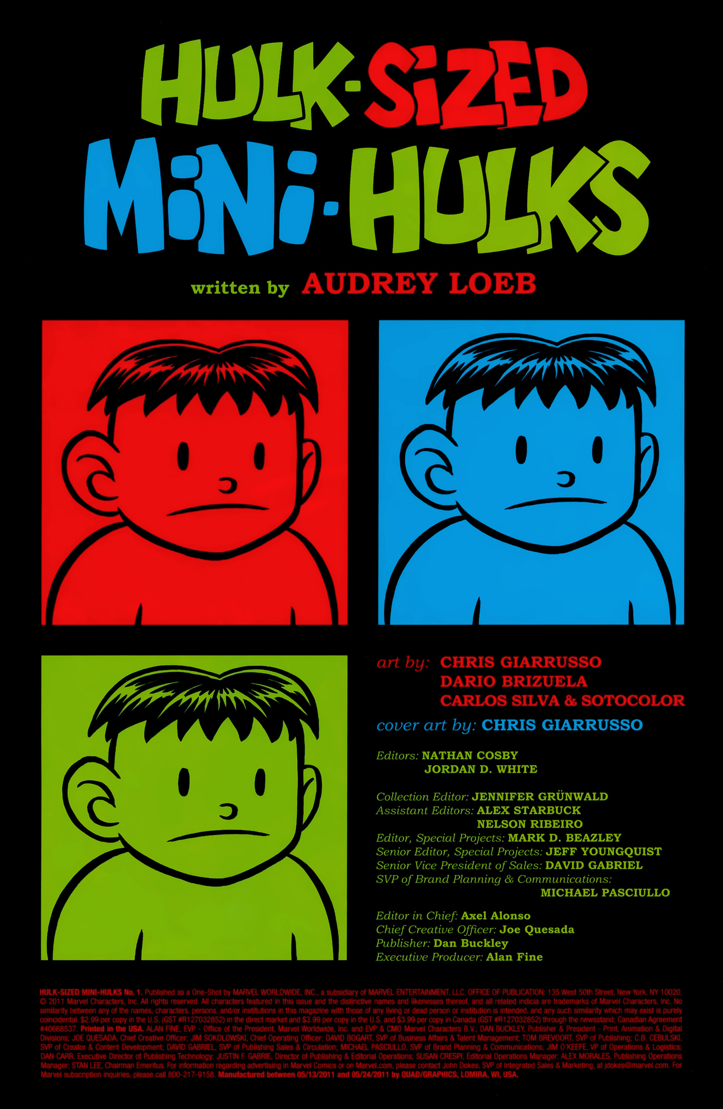 Read online Hulk-Sized Mini-Hulks comic -  Issue # Full - 2