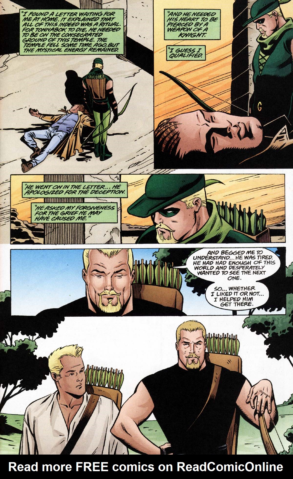 Read online Green Arrow Secret Files and Origins comic -  Issue # Full - 24