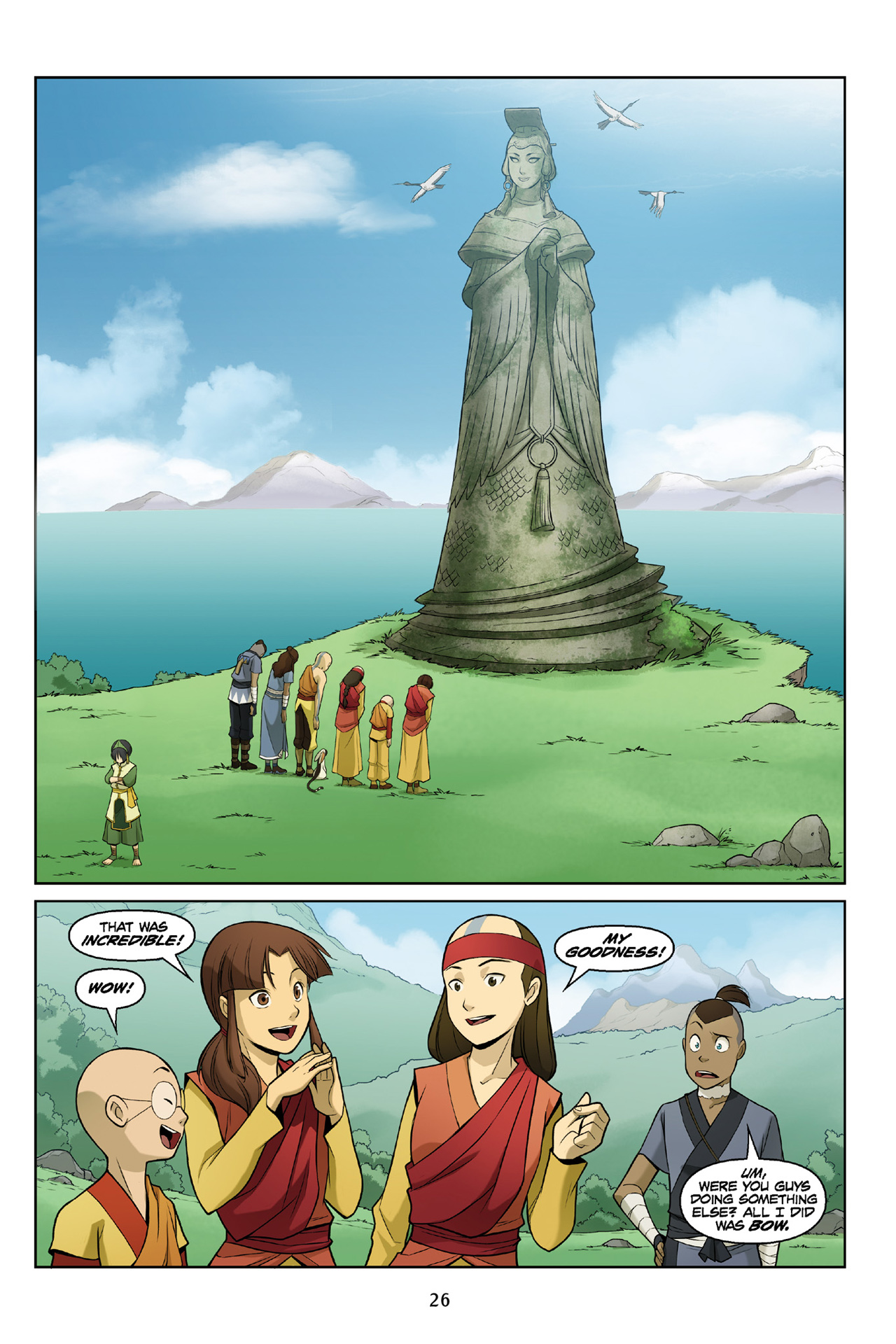 Read online Nickelodeon Avatar: The Last Airbender - The Rift comic -  Issue # Part 1 - 27