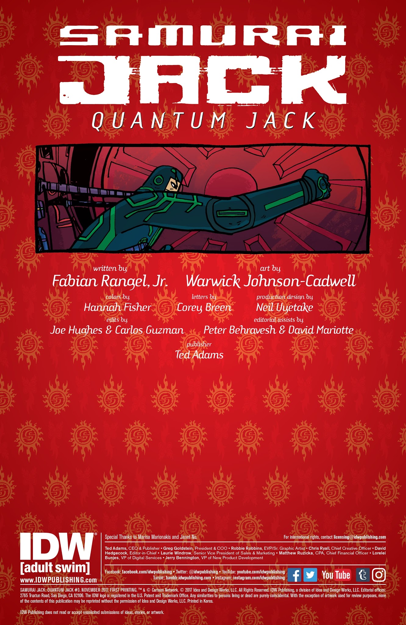 Read online Samurai Jack: Quantum Jack comic -  Issue #3 - 2