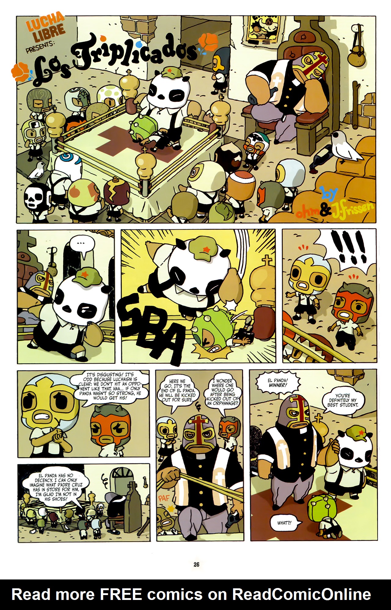 Read online Lucha Libre comic -  Issue #5 - 28