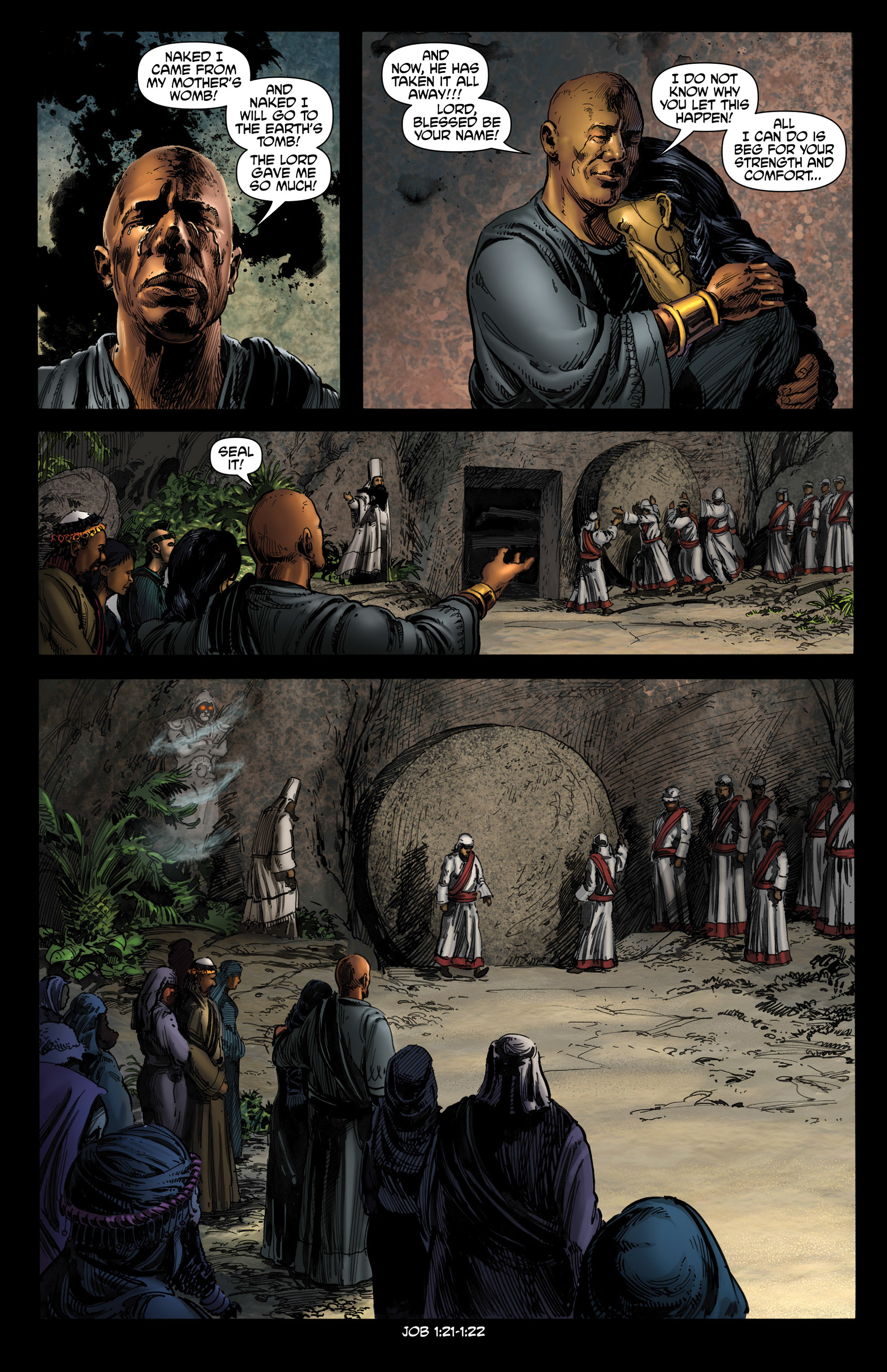 Read online The Kingstone Bible comic -  Issue #1 - 87