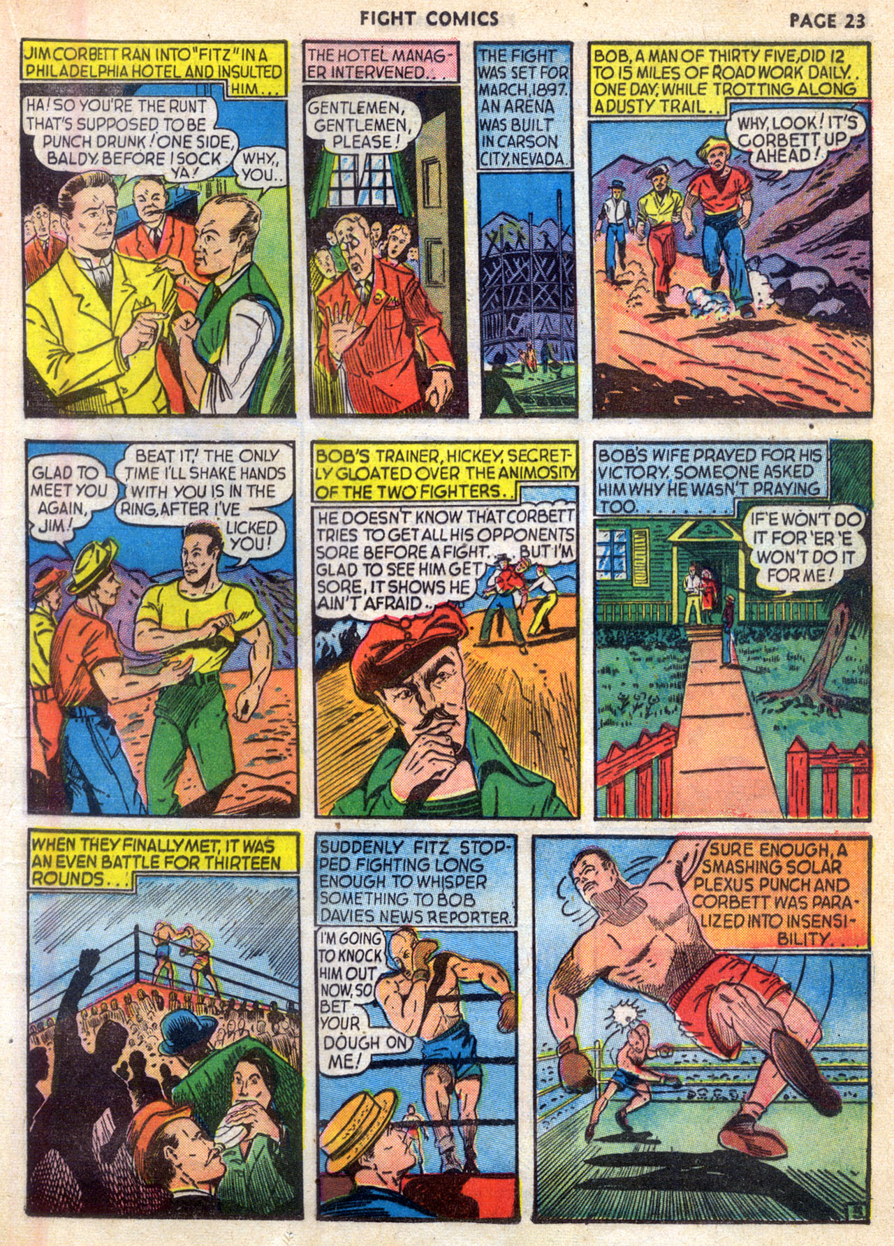 Read online Fight Comics comic -  Issue #9 - 25