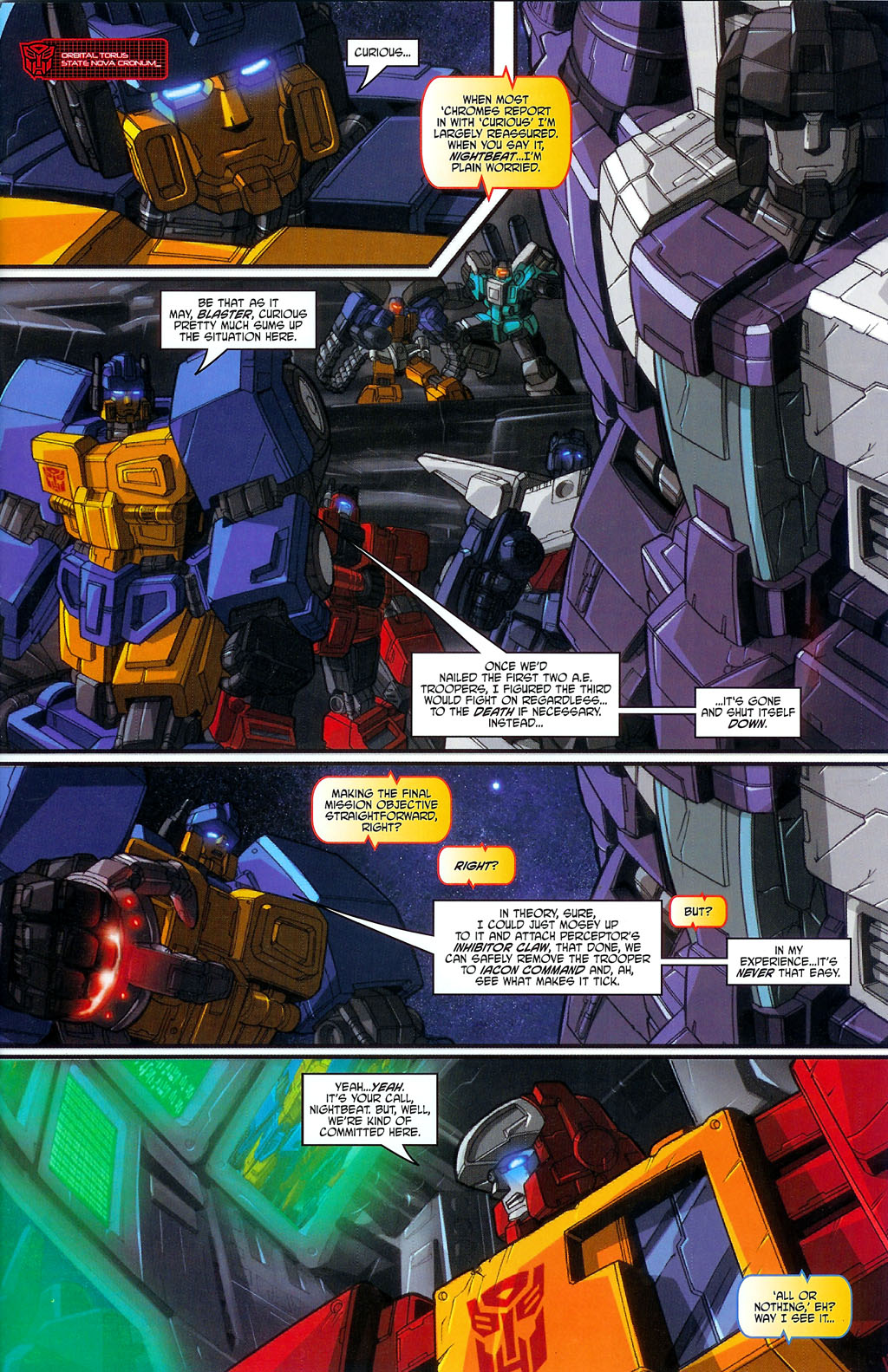 Read online Transformers War Within: "The Age of Wrath" comic -  Issue #3 - 6