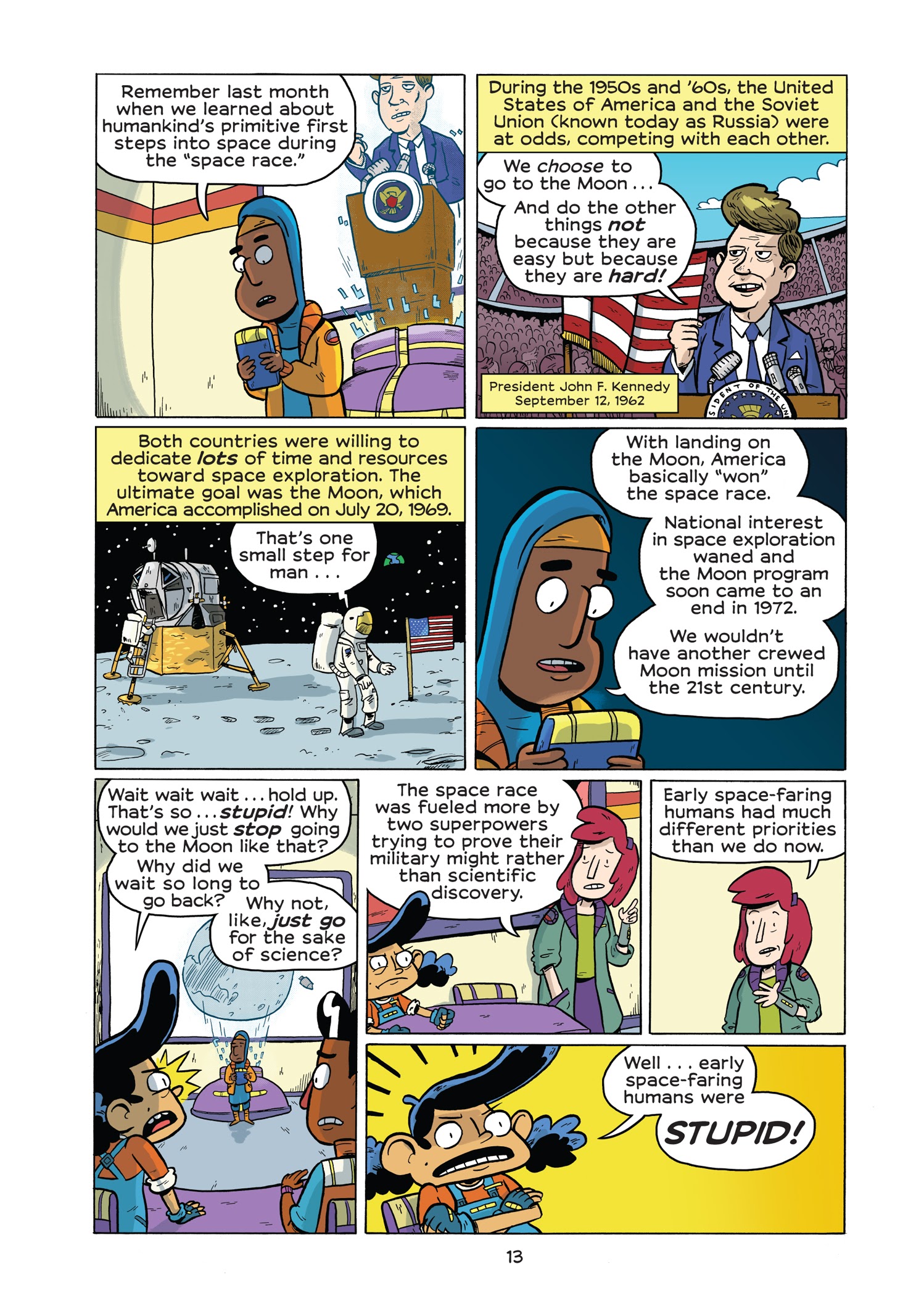 Read online History Comics comic -  Issue # The Challenger Disaster: Tragedy in the Skies - 19