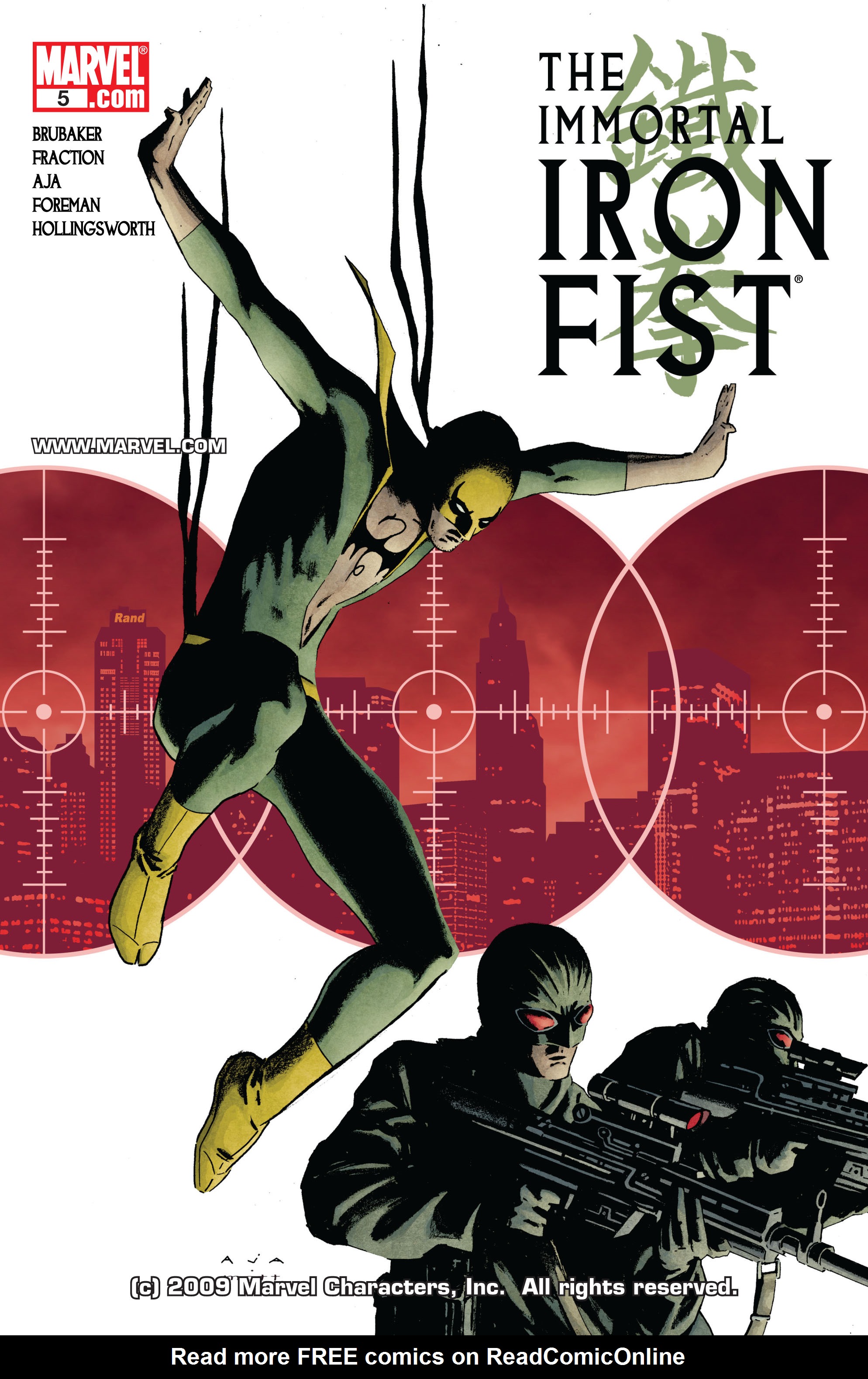 Read online The Immortal Iron Fist comic -  Issue #5 - 1