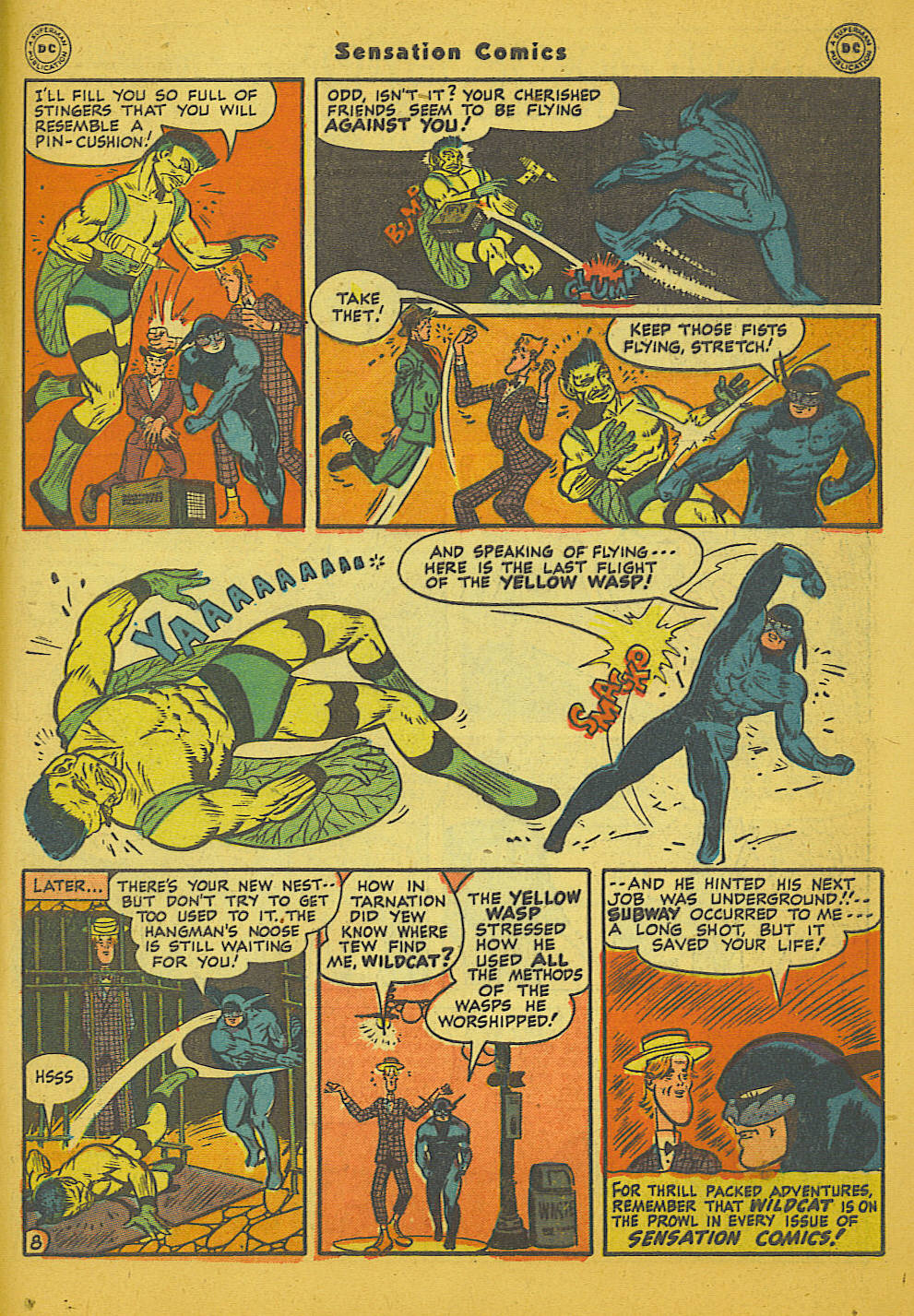 Read online Sensation (Mystery) Comics comic -  Issue #66 - 49