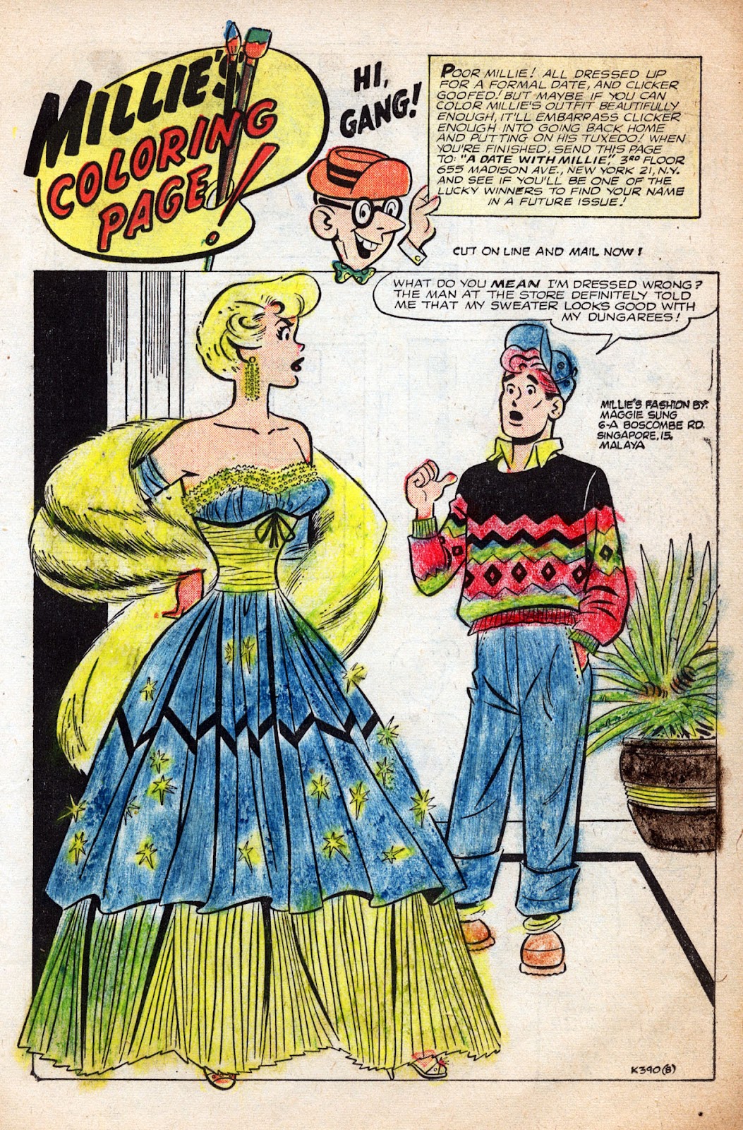 A Date with Millie (1956) issue 1 - Page 19