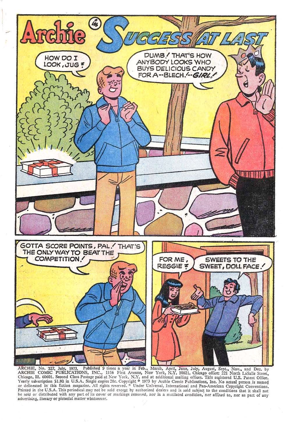 Read online Archie (1960) comic -  Issue #227 - 3