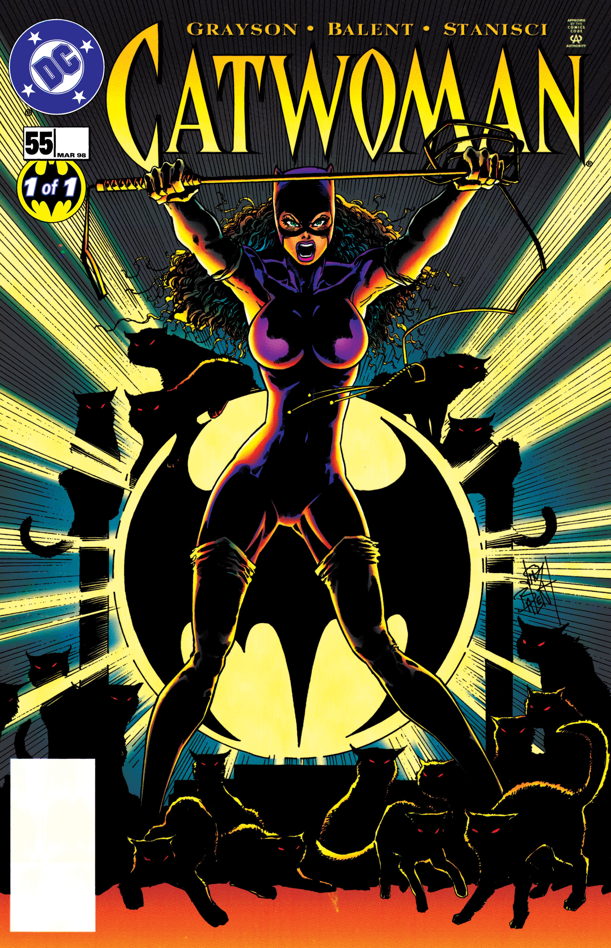 Read online Catwoman (1993) comic -  Issue #55 - 1